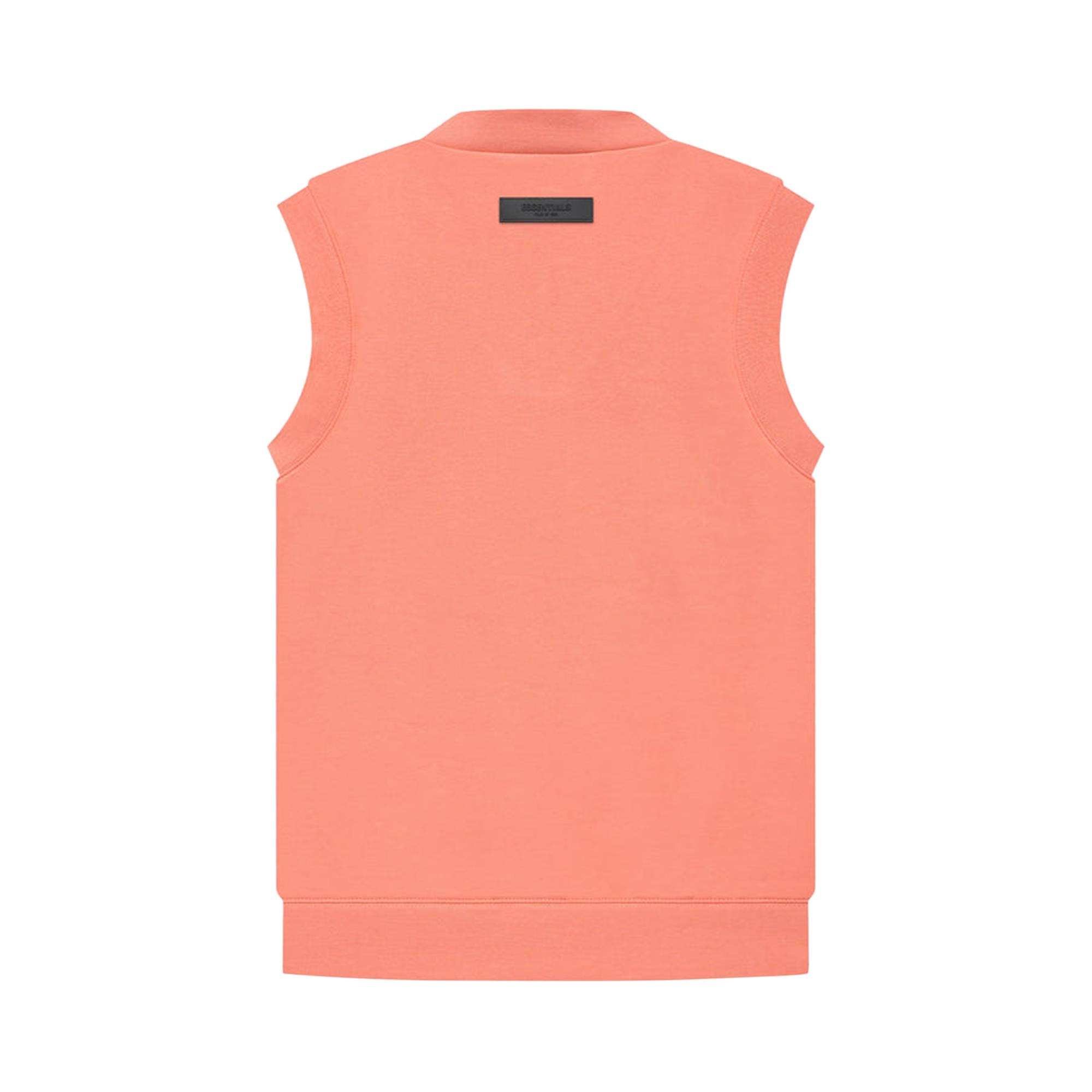 Fear of God Essentials V Neck Vest 'Coral' - 2
