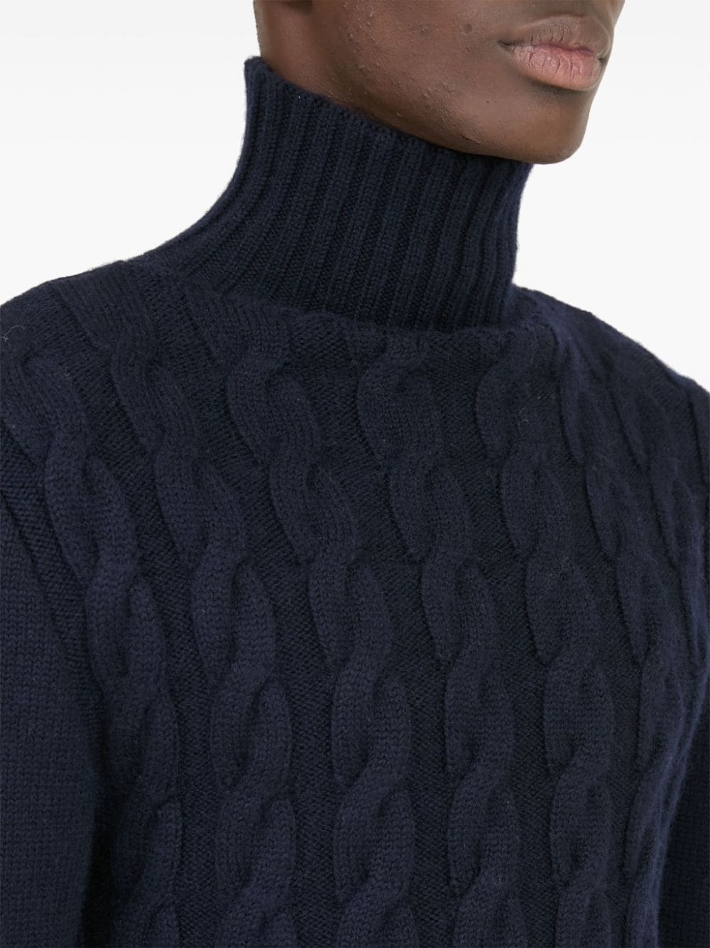 high-neck virgin-wool sweater - 7