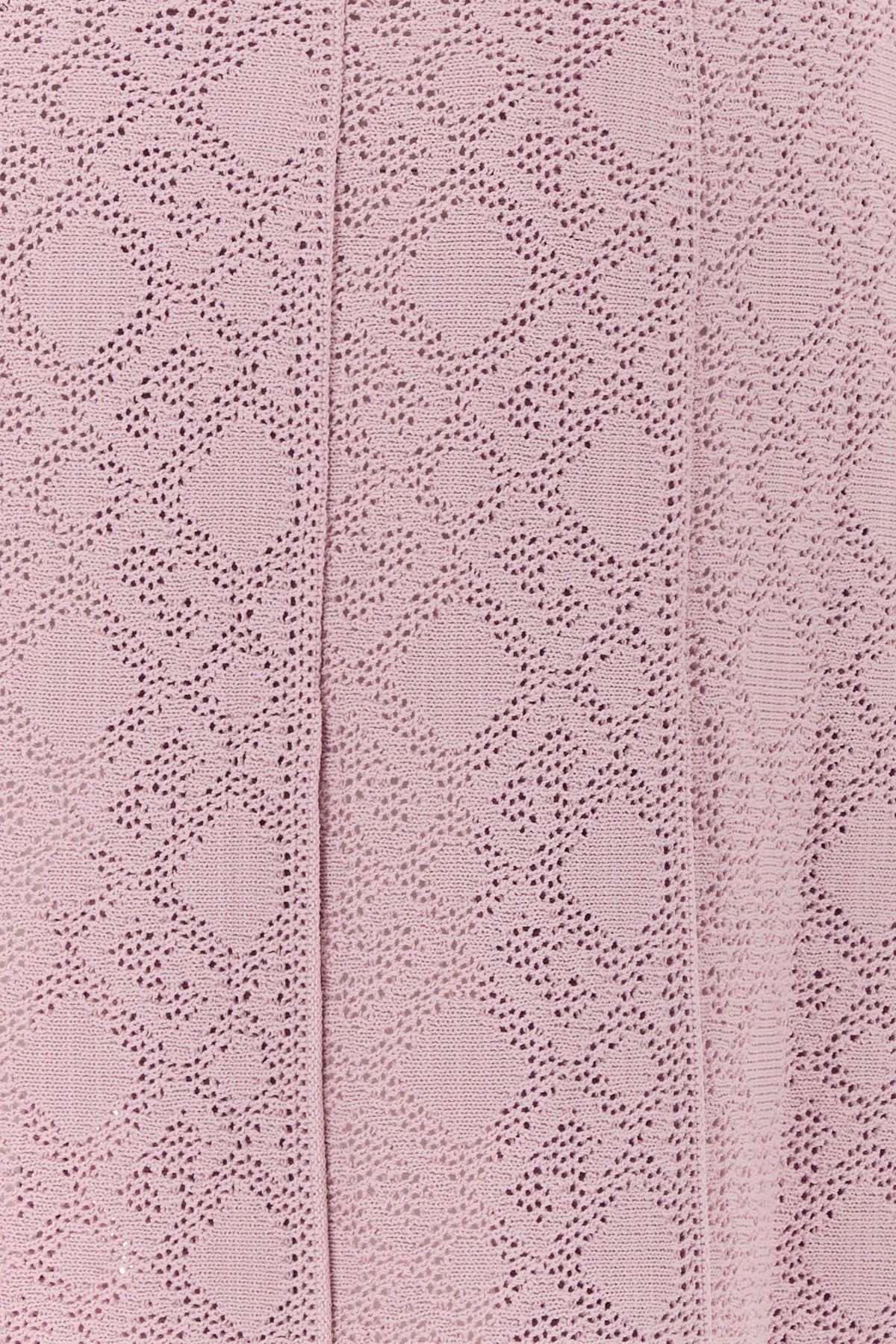 Pink viscose blend skirt - 5
