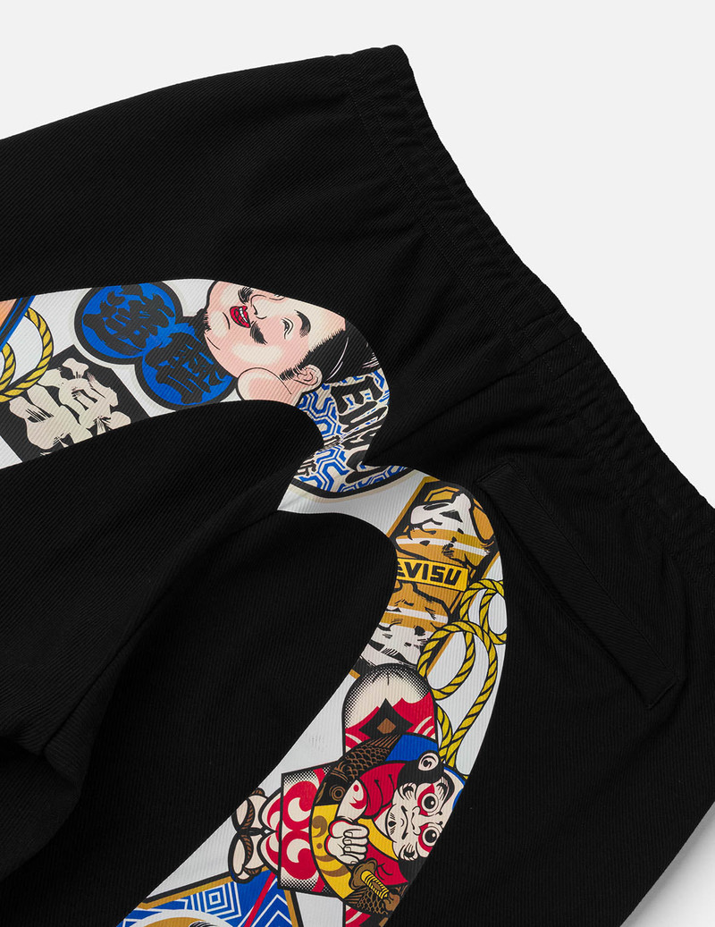 Japanese Kite Daicock Printed Sweatpants 5