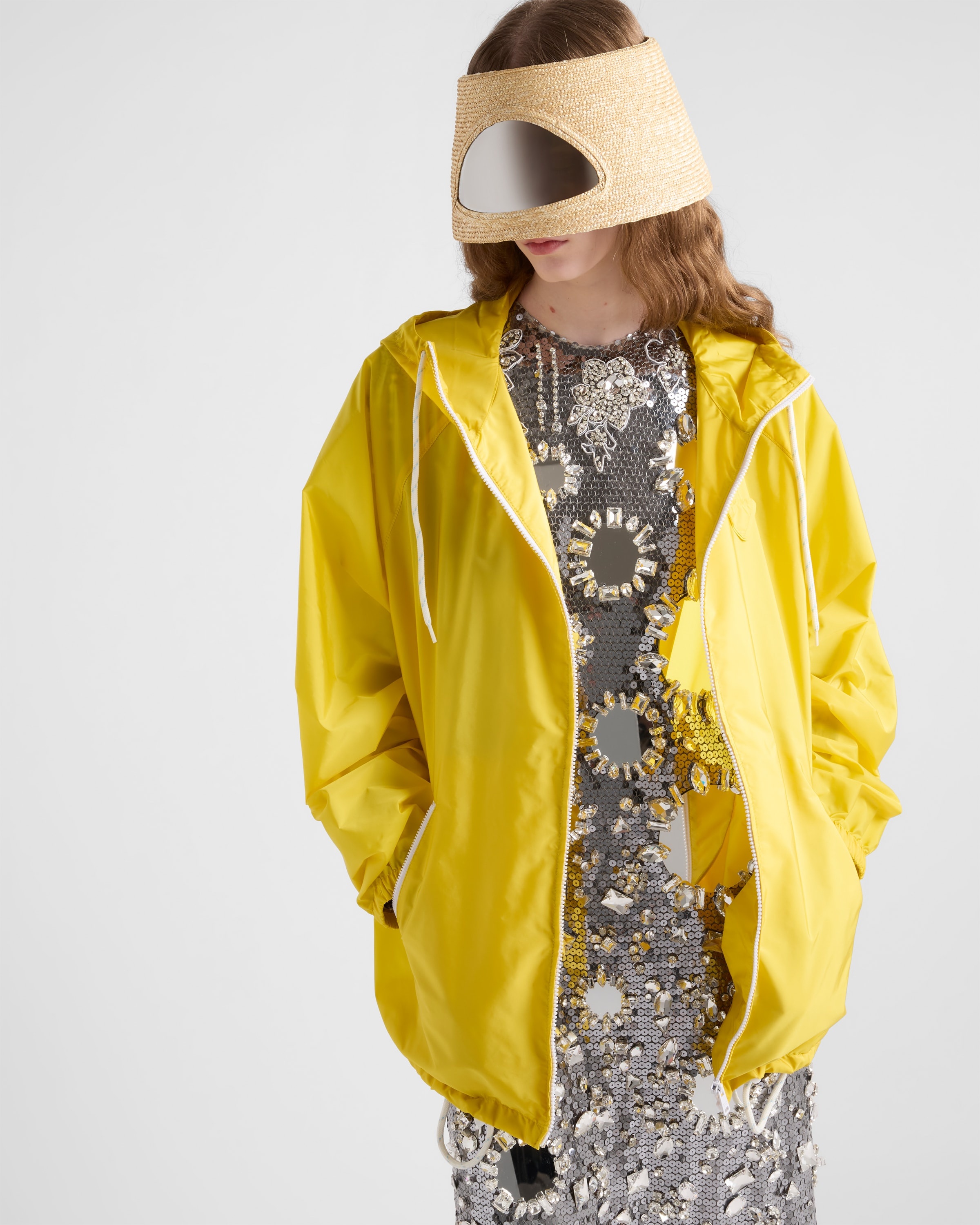 Lightweight Re-Nylon rain jacket - 3