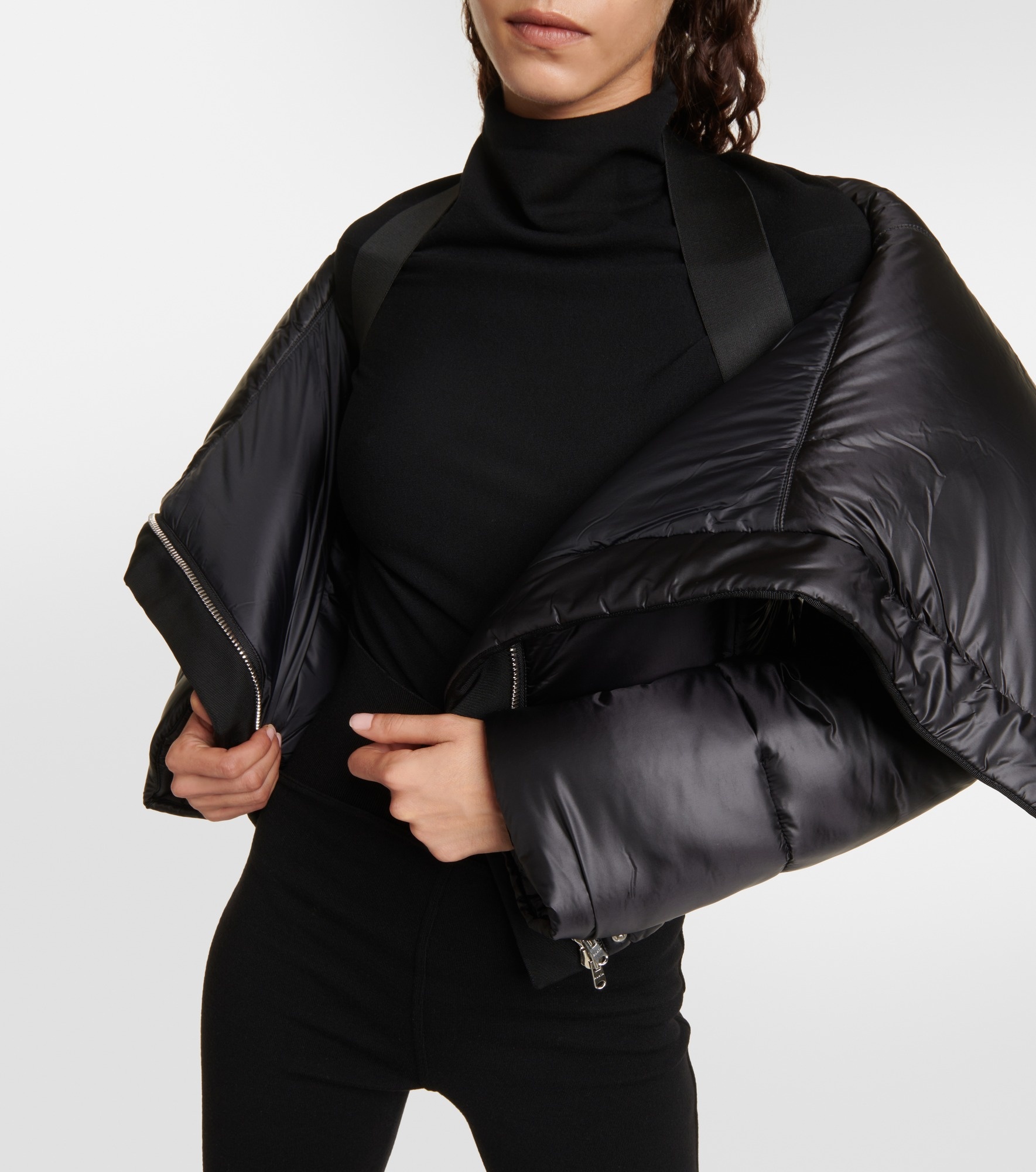 Cropped puffer jacket - 7