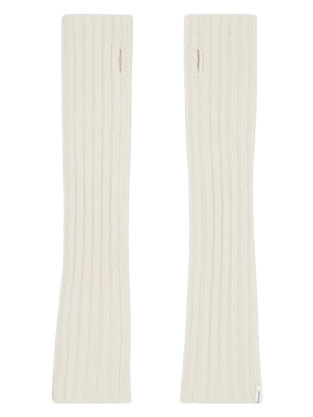 White Digit Arm Warmers - 2