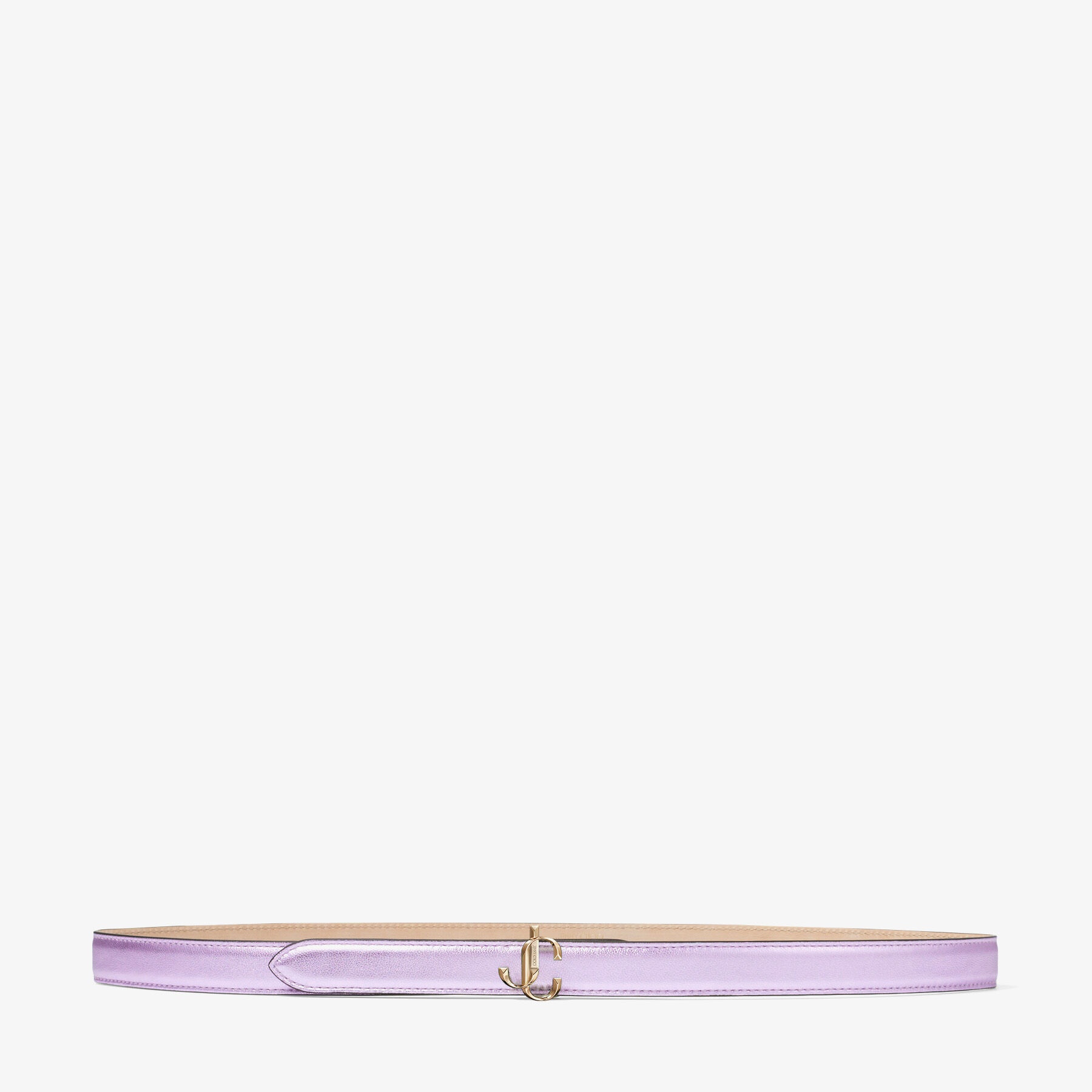 Mini Felisa
Mauve Metallic Nappa Belt with JC Emblem - 1