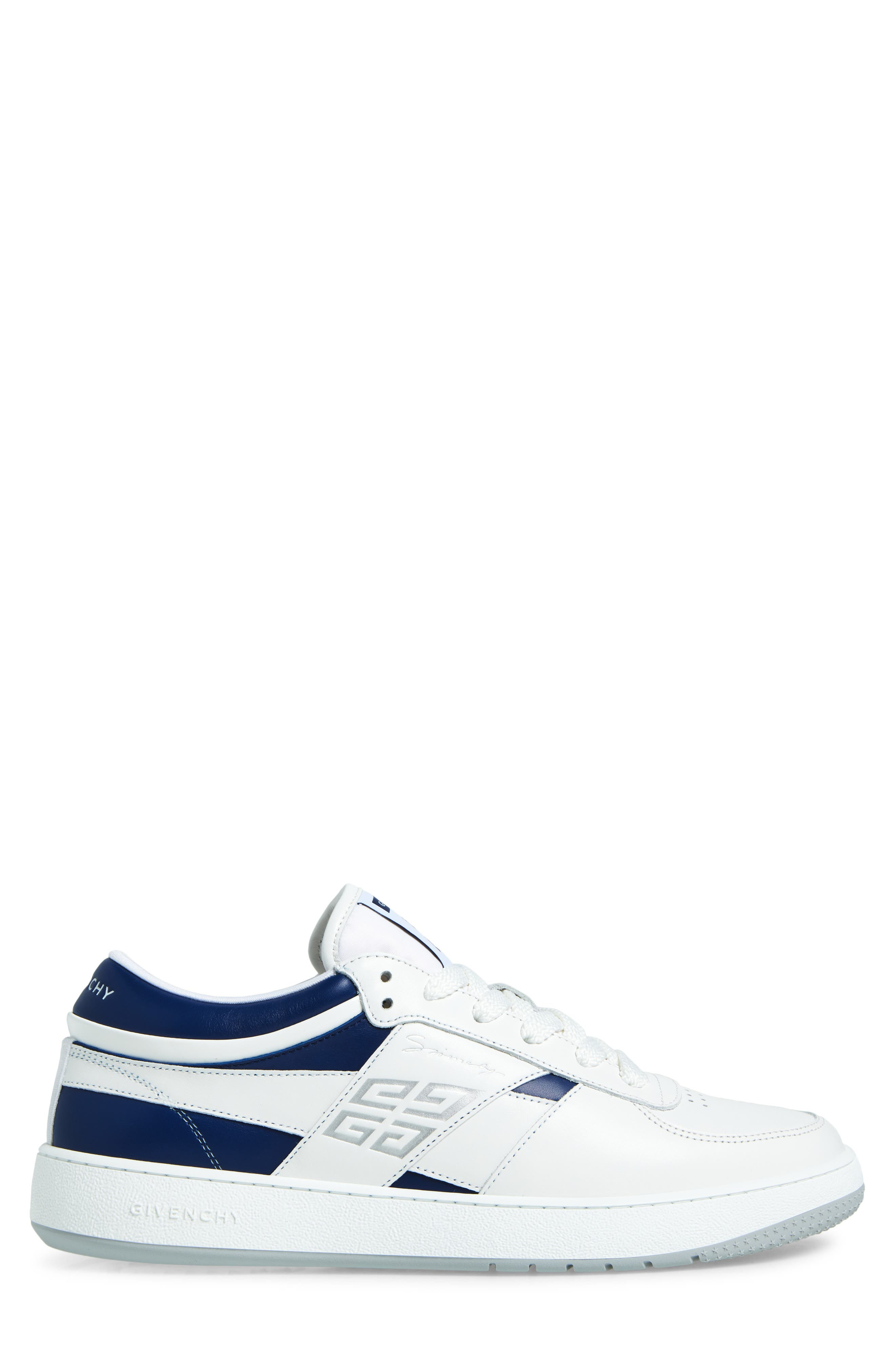 Givenchy G Move Low Top Sneaker in White/Navy at Nordstrom - 3
