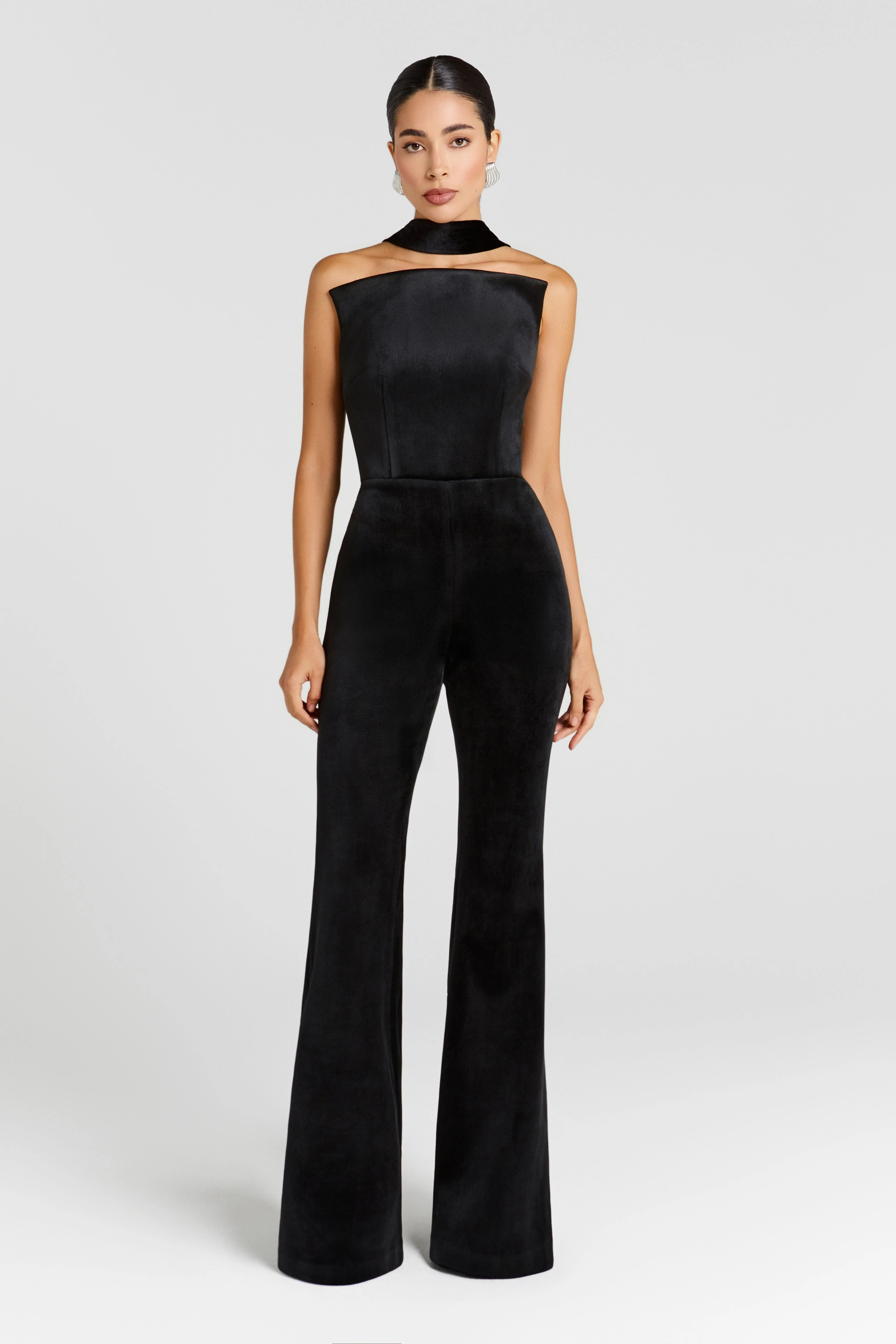 Talia Black Jumpsuit - 1