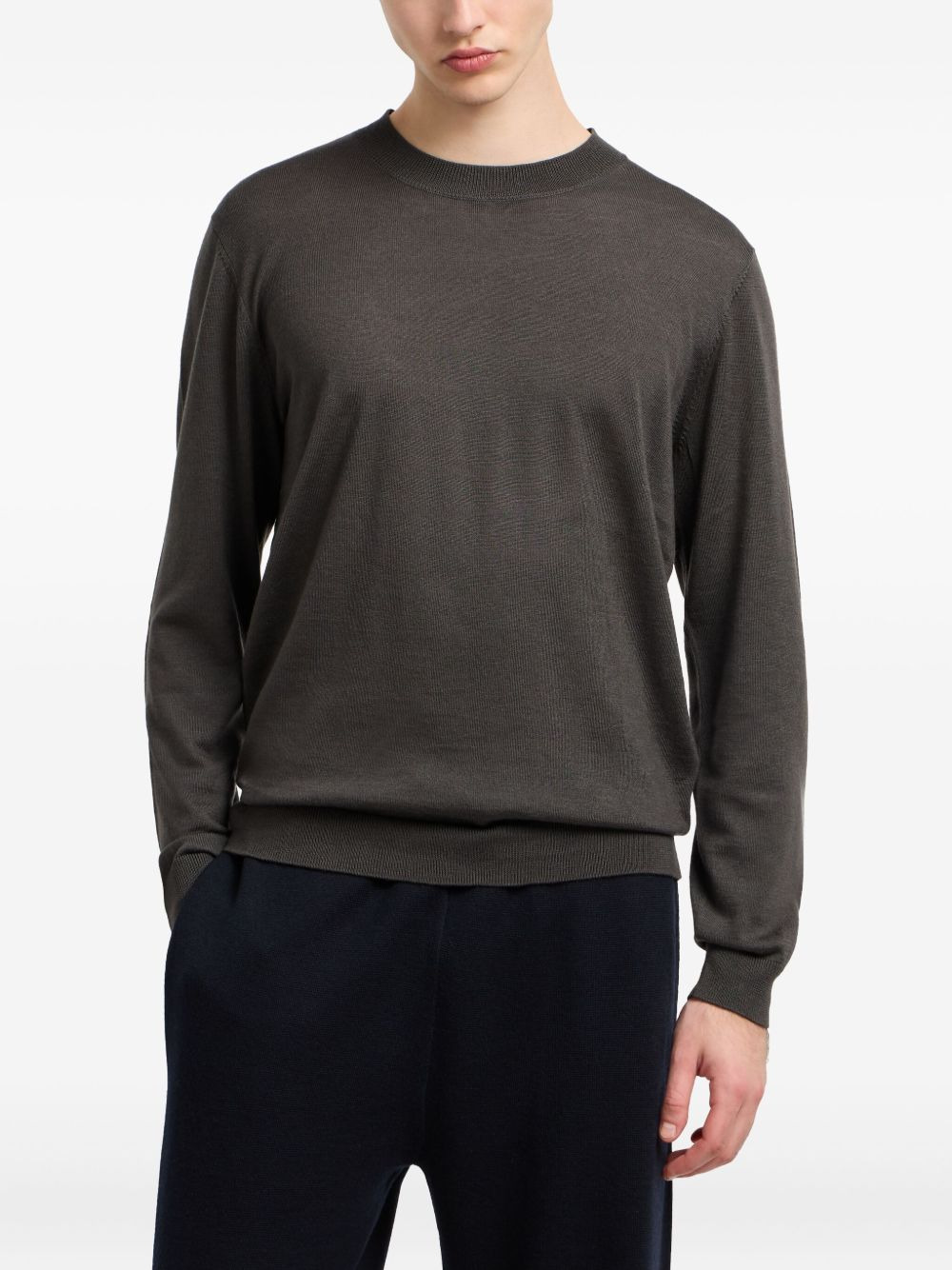 crew-neck wool sweater - 3