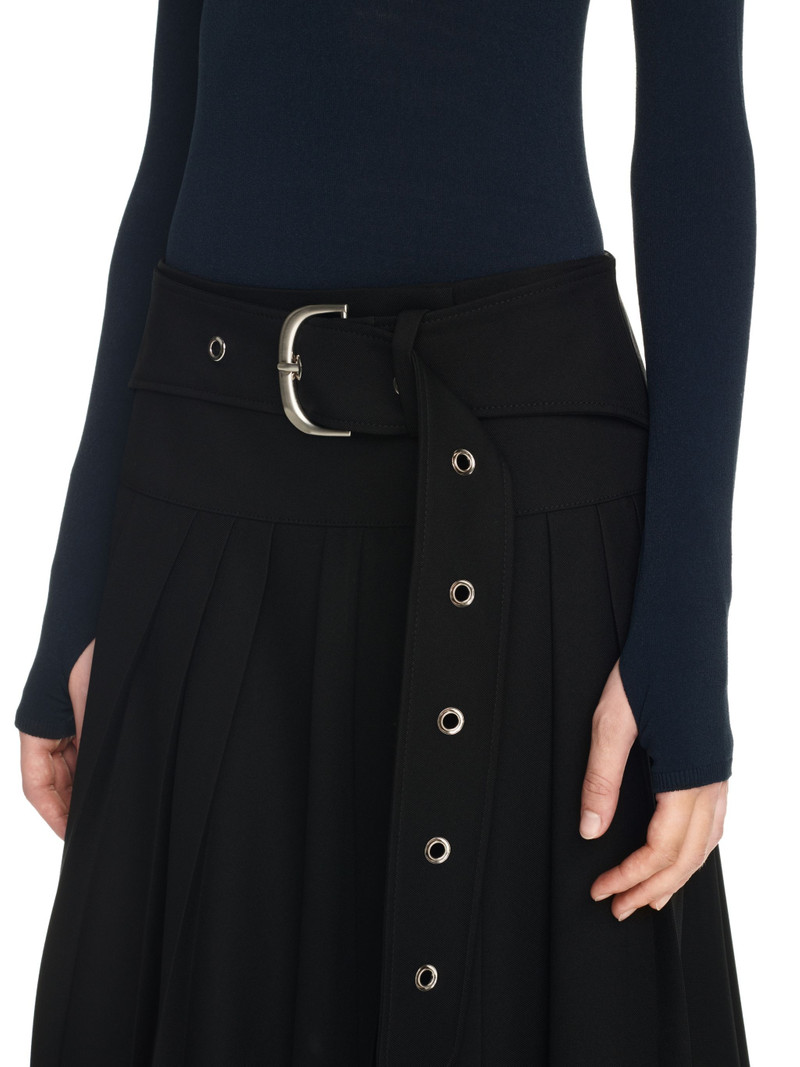 Tech Drill Belt Pleated Skirt 5
