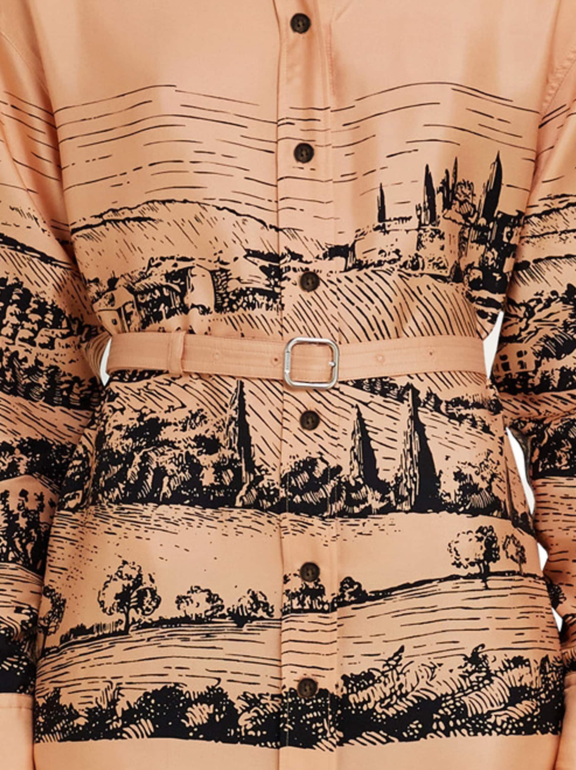 Back to Earth - Printed shirt dress - 4