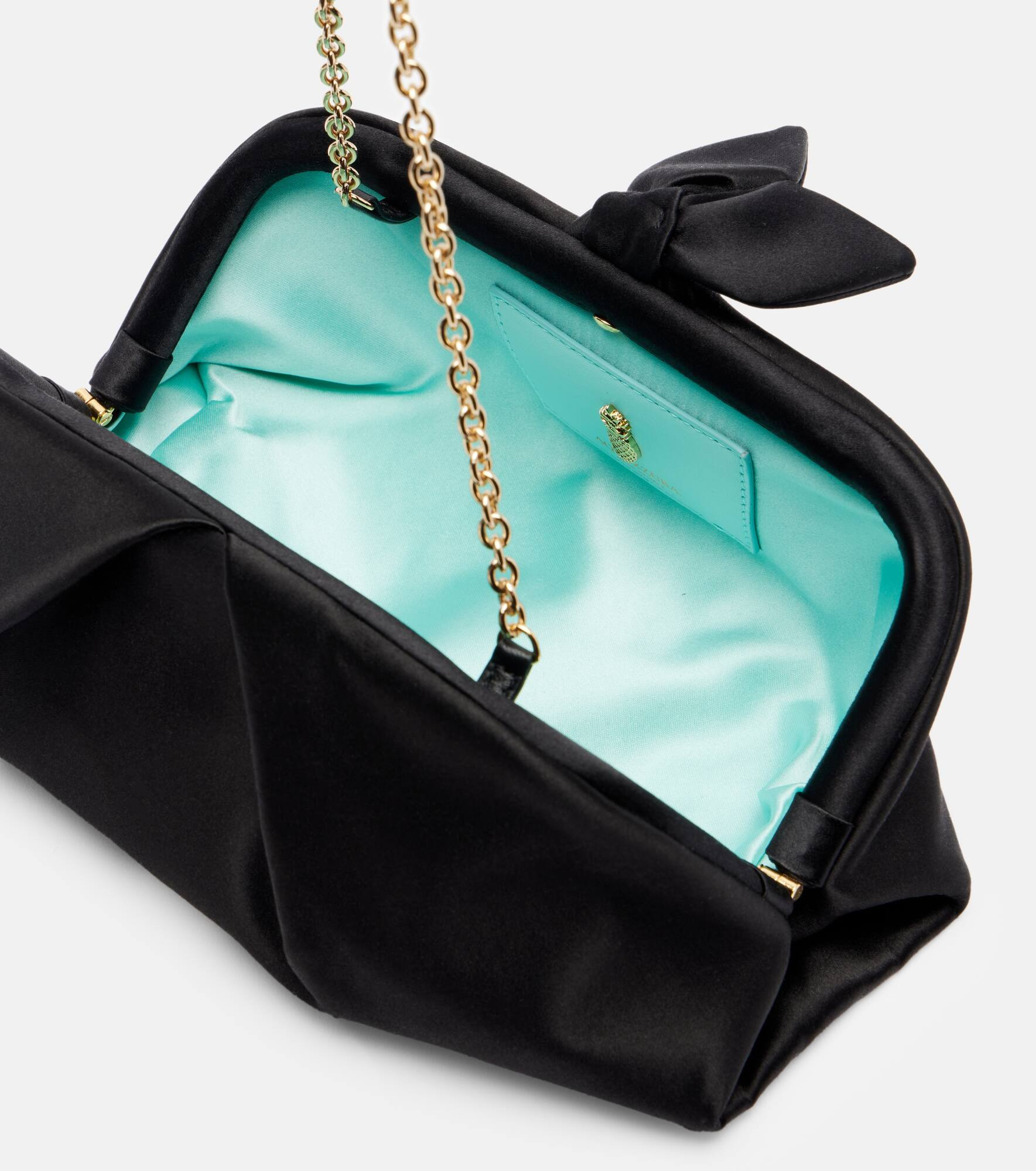 Bow Tie Small velvet clutch - 3