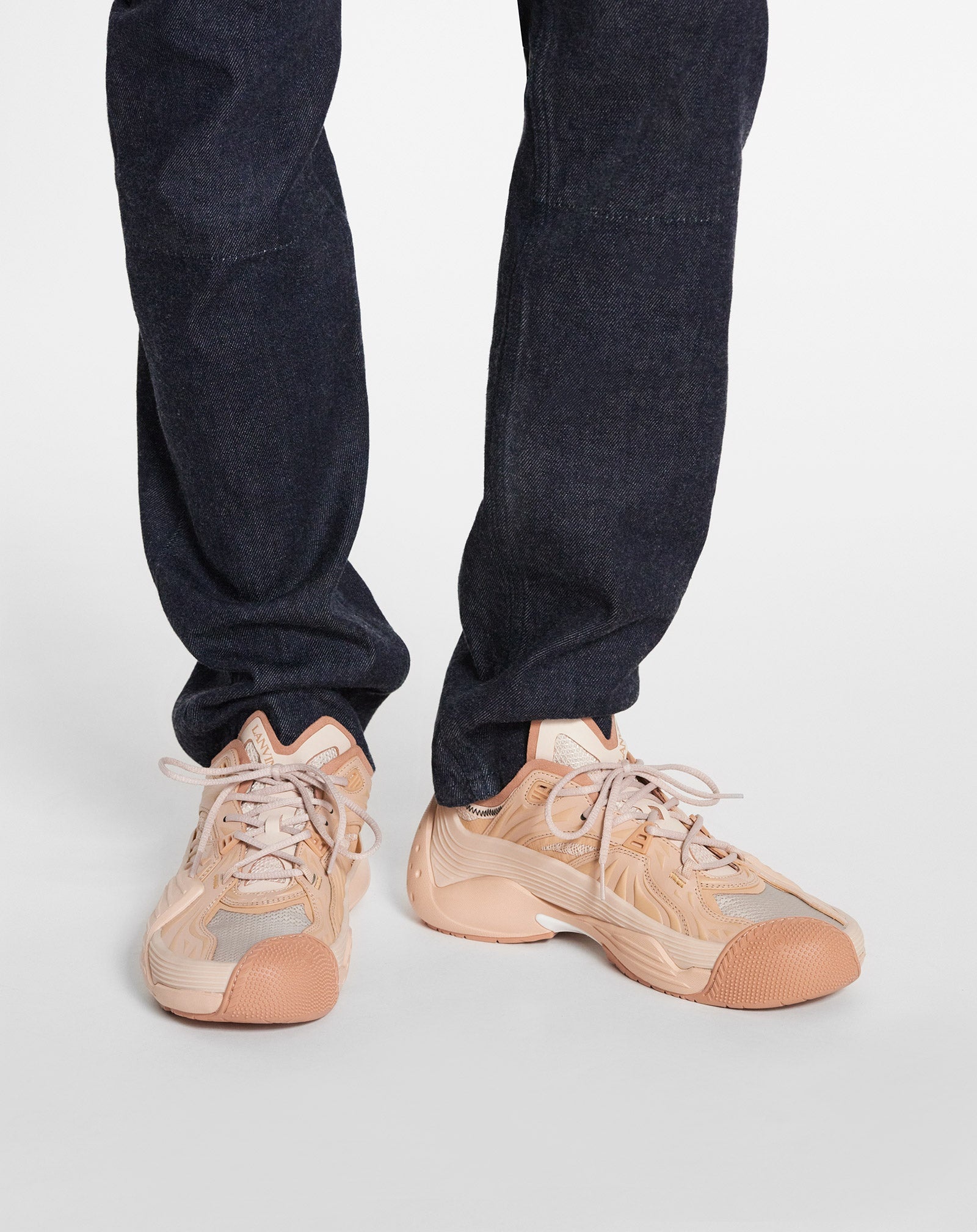 Lanvin MESH FLASH-X SNEAKERS | REVERSIBLE