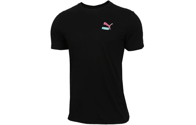 PUMA Graphic Logo Tee 'Black' 579124-01 - 1