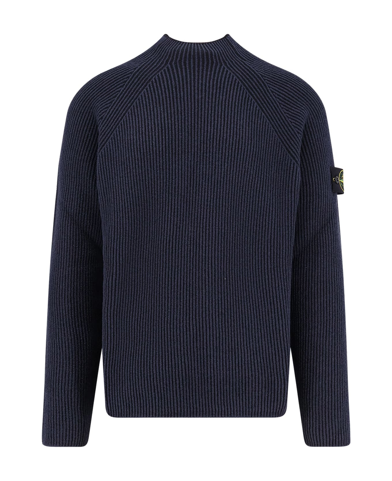Cotton And Virgin Wool Sweater - 1