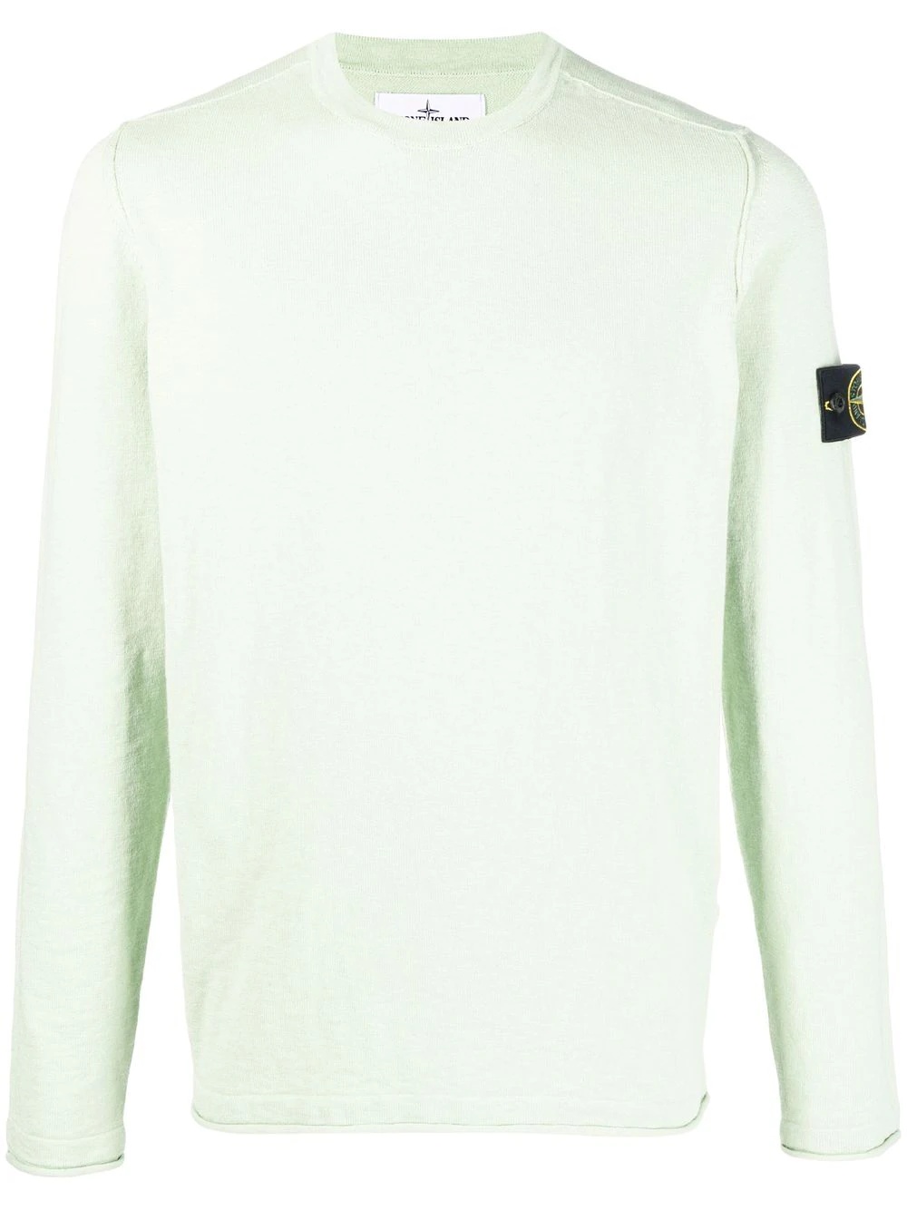 Compass-patch knitted jumper - 1