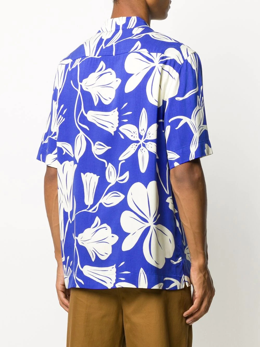 Floral Cutout short-sleeved shirt - 4