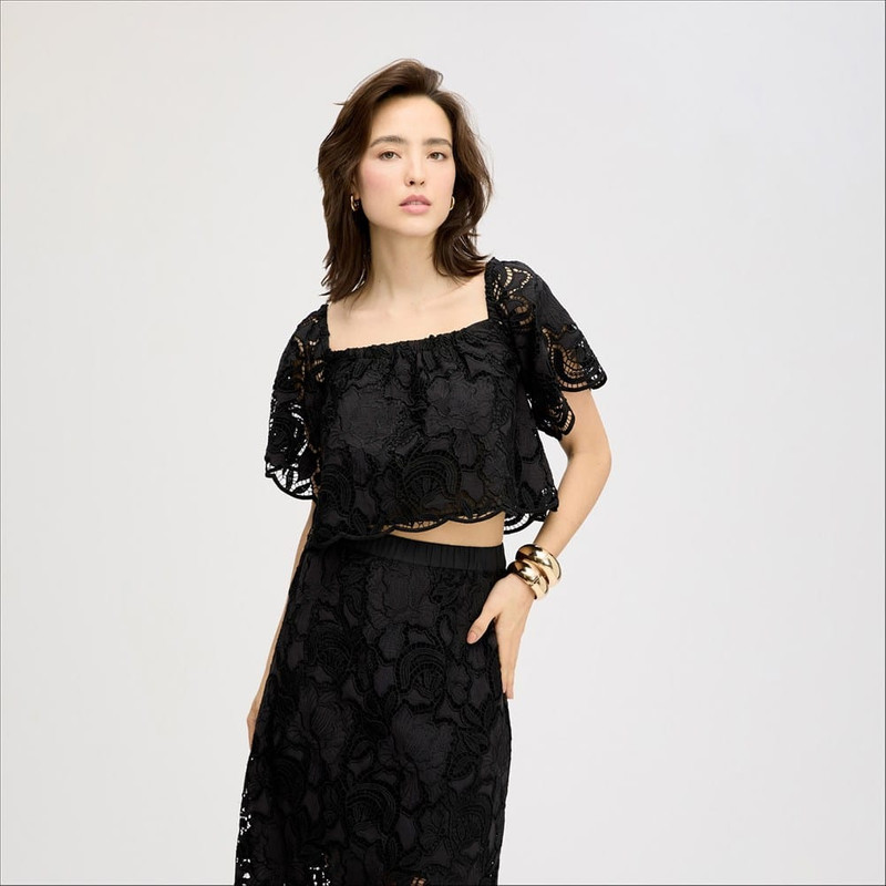 Ruffle Off-The-Shoulder Top 3