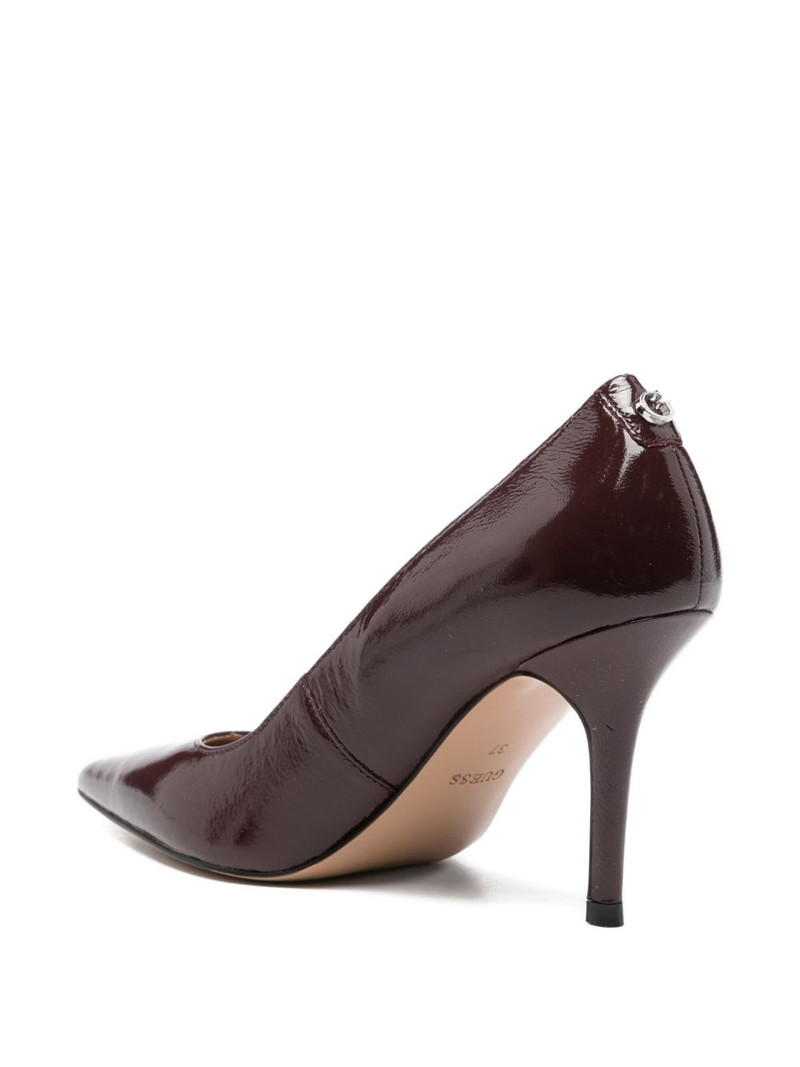 85mm Prindy pointed leather pumps 3
