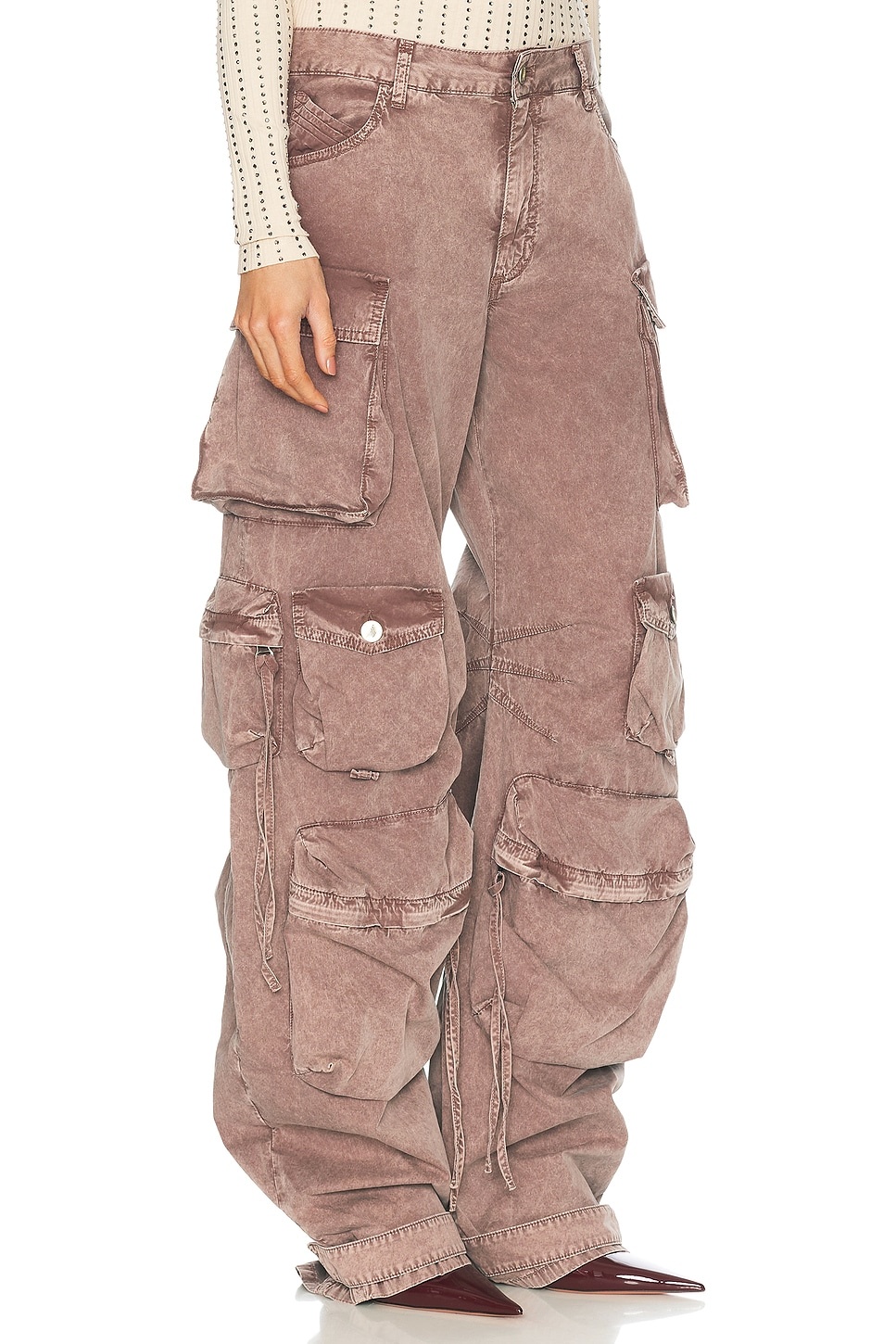 Wide Leg Cargo Pant - 2