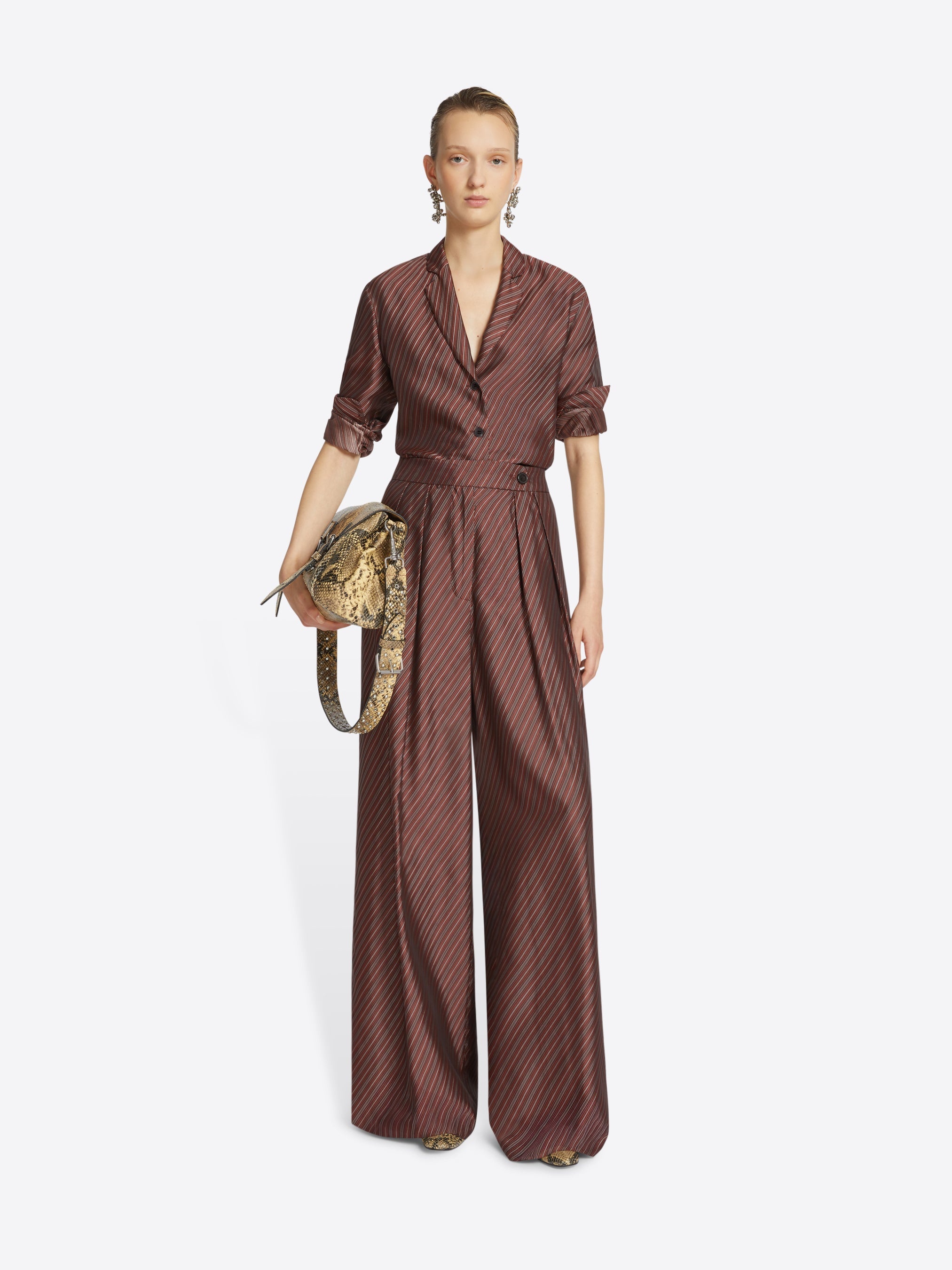 WIDE PLEATED PANTS - 2