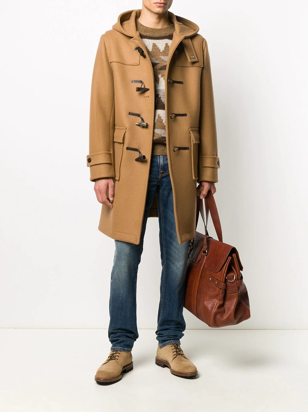 WEIR hooded duffle coat - 2