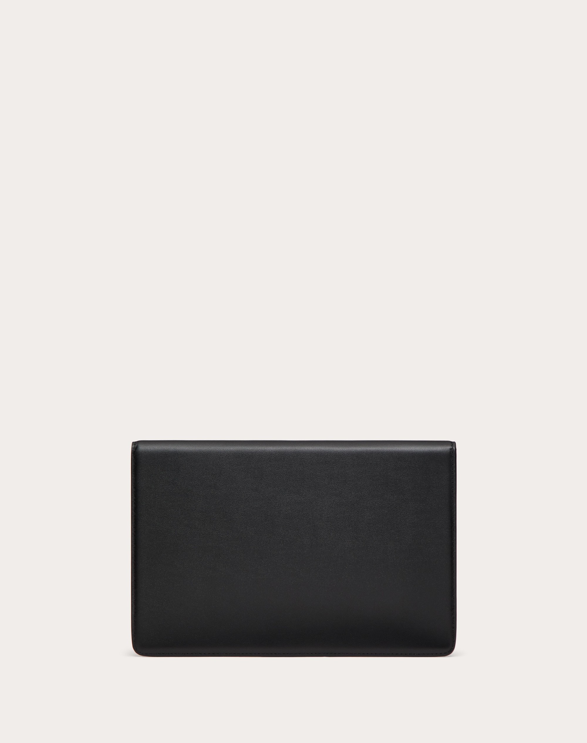 VALENTINO GARAVANI LOCÒ CALFSKIN CLUTCH BAG - 3
