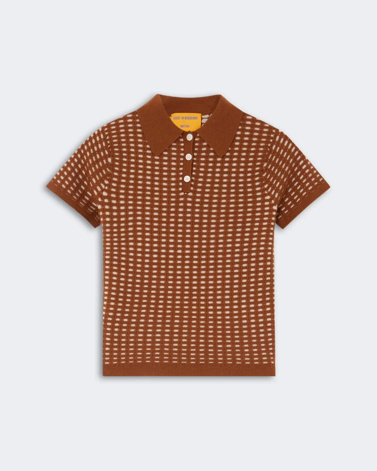 Shrunken Waffle Polo - 1