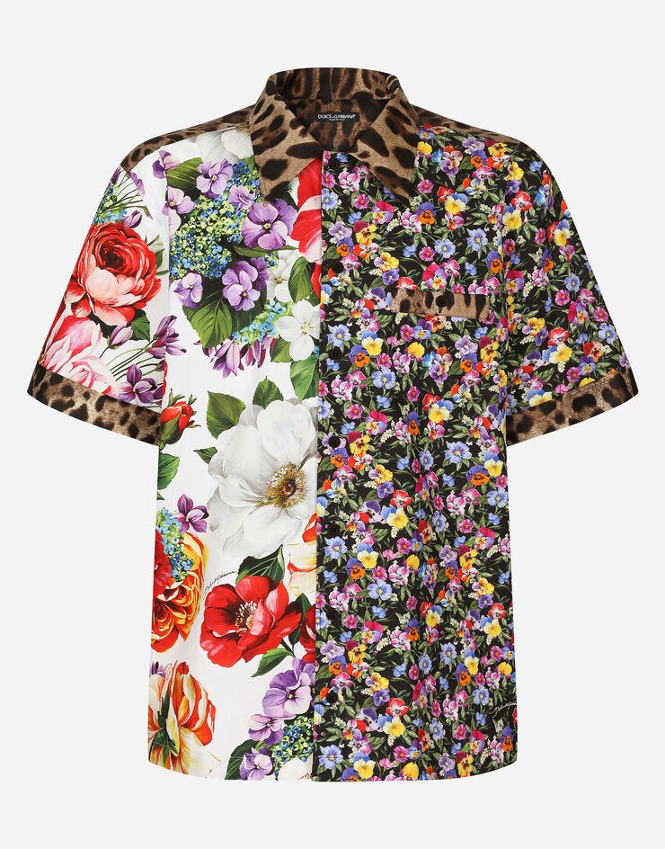 Floral-print cotton Hawaiian shirt - 4