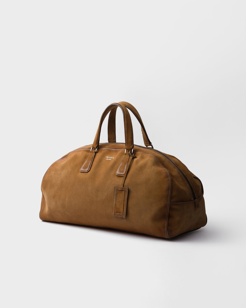 Suede duffle bag 3