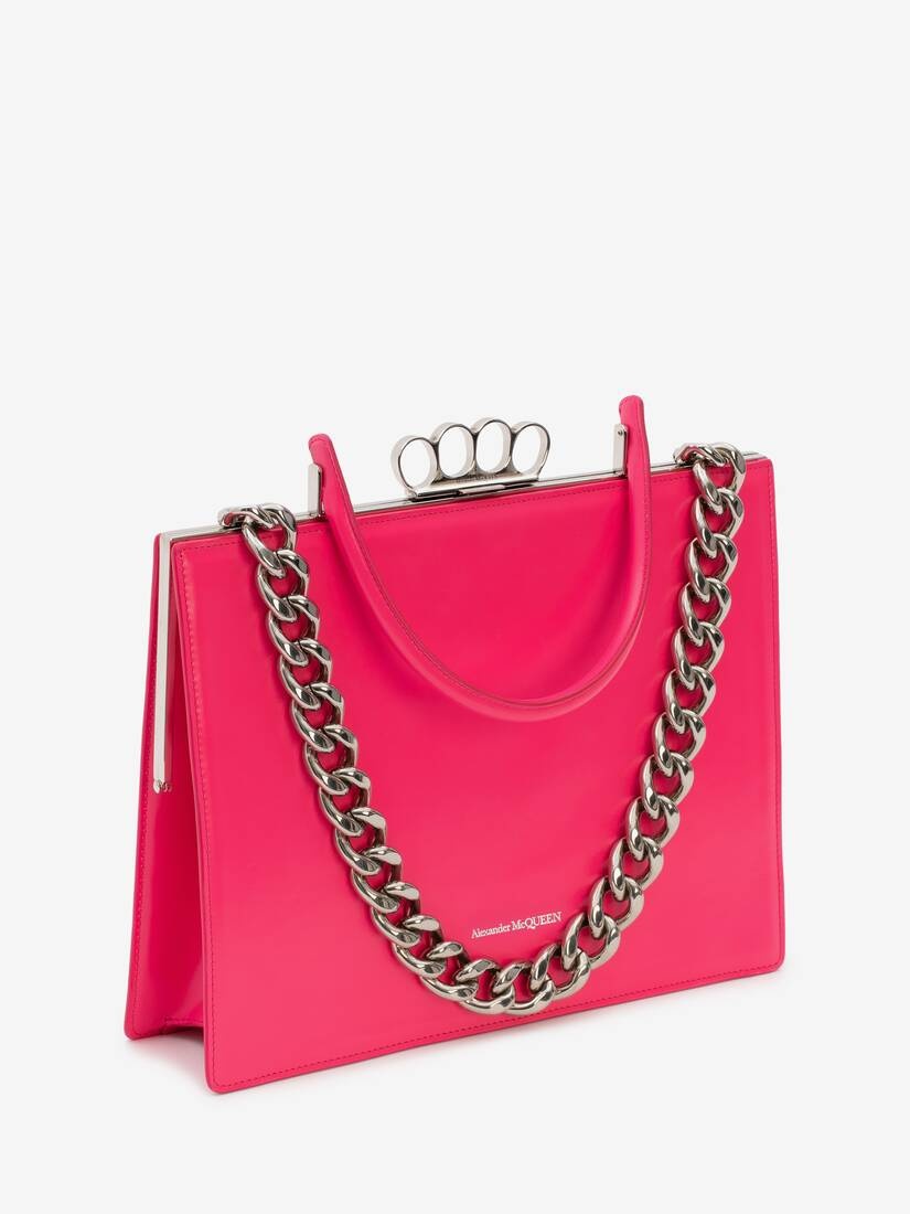 The Four Ring Frame in Neon Pink - 2
