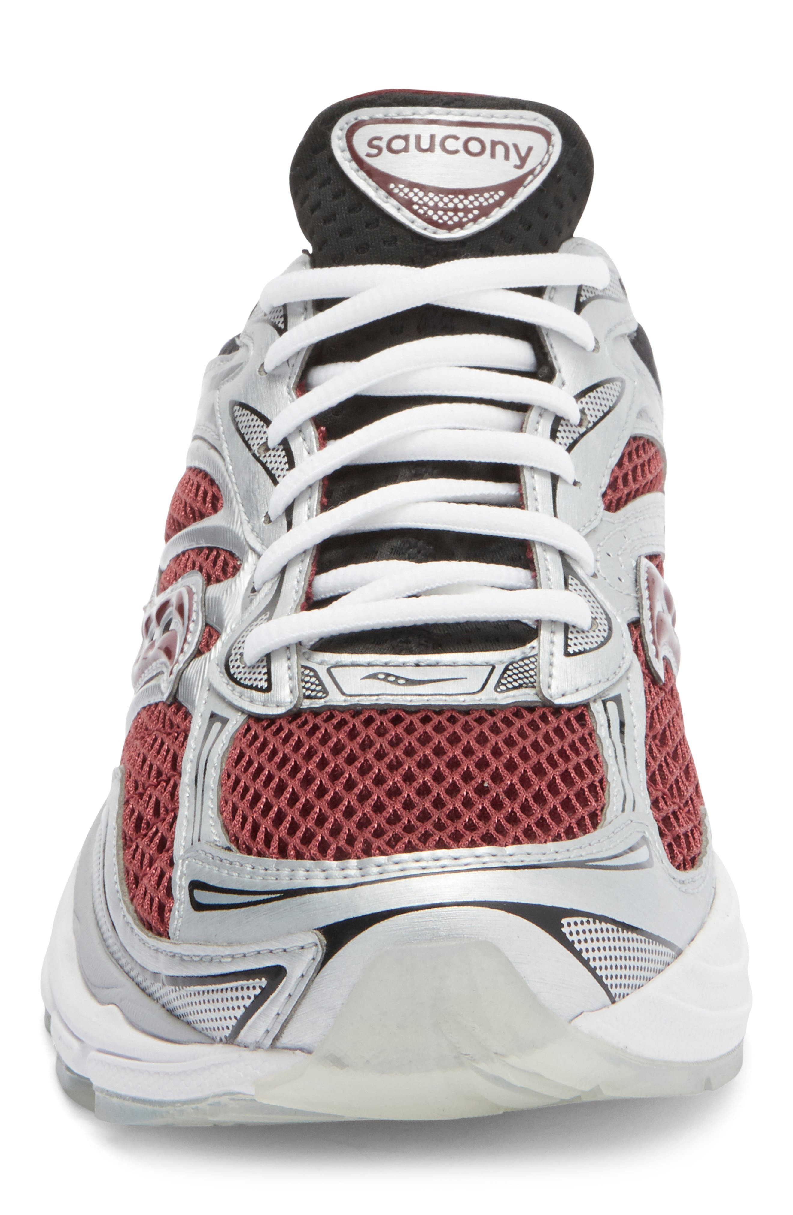 Saucony Gender Inclusive ProGrid Omni 9 Sneaker in Maroon/Black at Nordstrom - 4