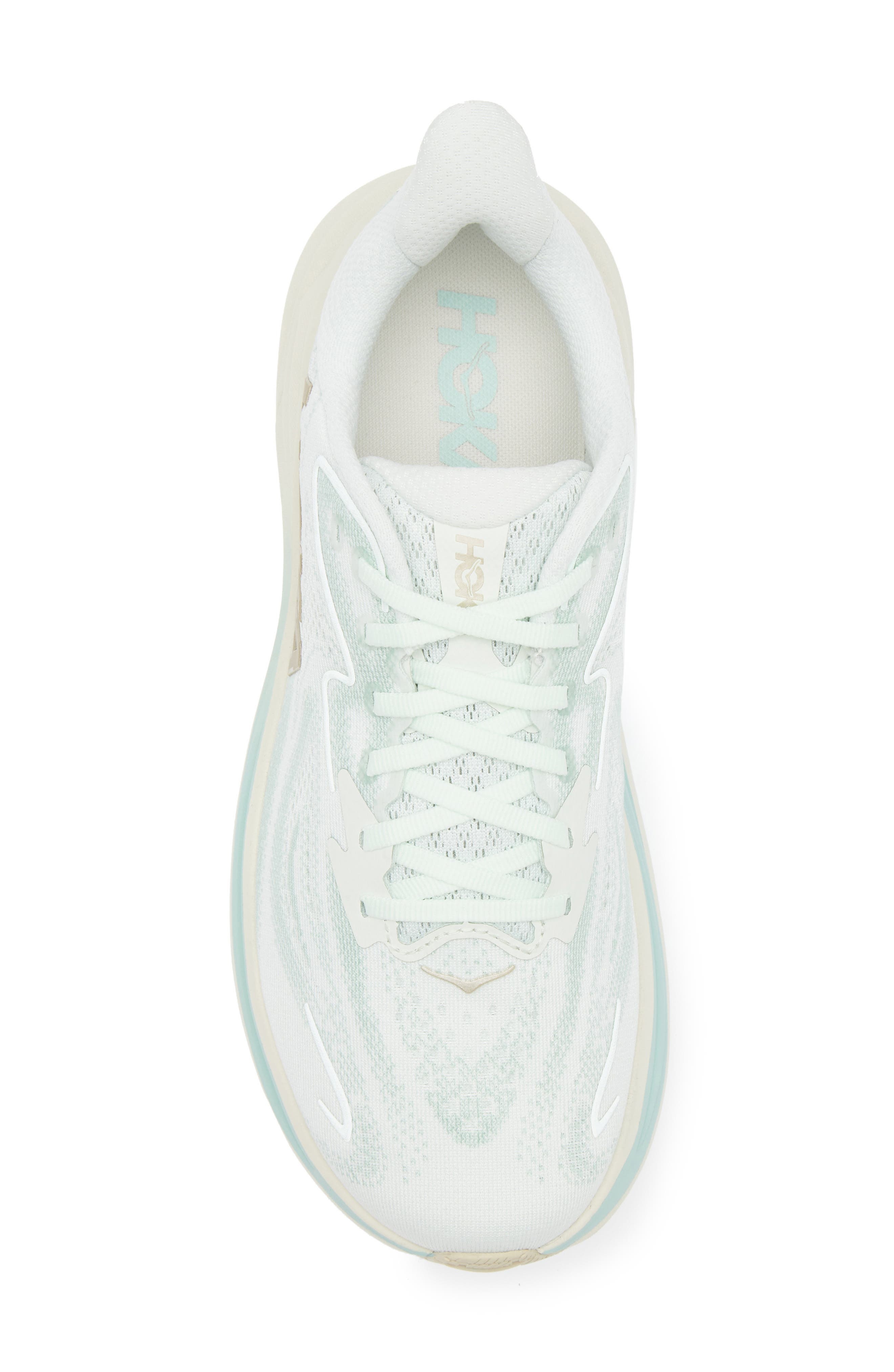 HOKA Clifton 10 Running Shoe in Sea Glass /Jadeite at Nordstrom - 5