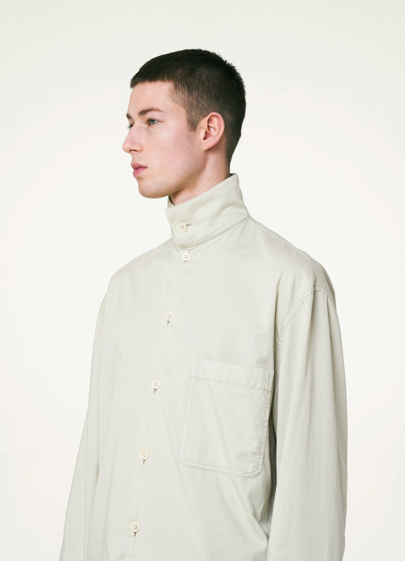 STAND COLLAR SHIRT 4