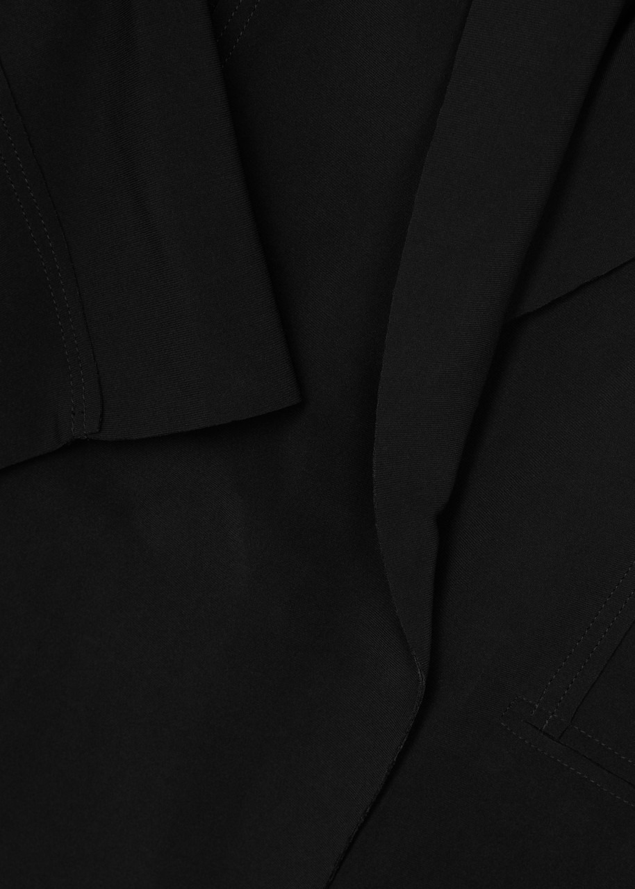 Oversized stretch-jersey blazer - 5