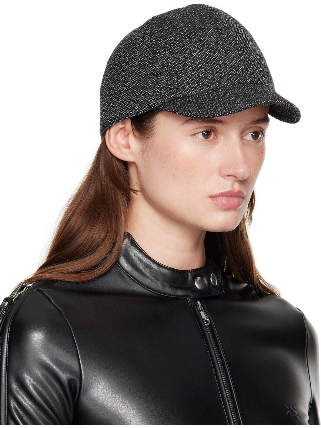 Gray Caviar Wool Cap - 2
