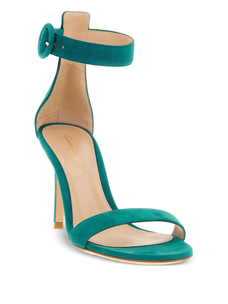 Gianvito Rossi Portofino suede sandals outlook