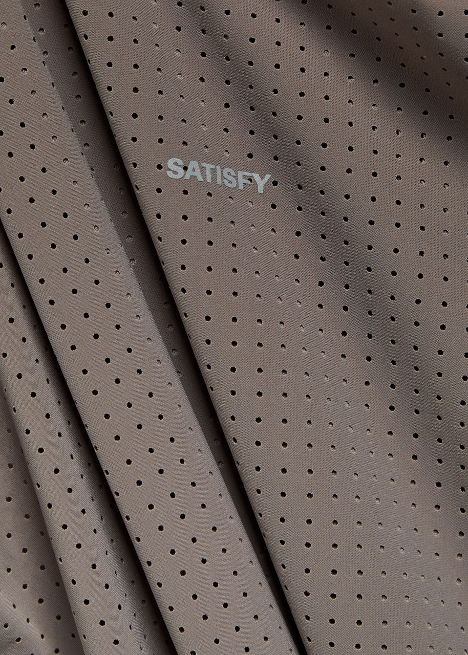 Satisfy Space-o Perforated Stretch-jersey Vest - 5