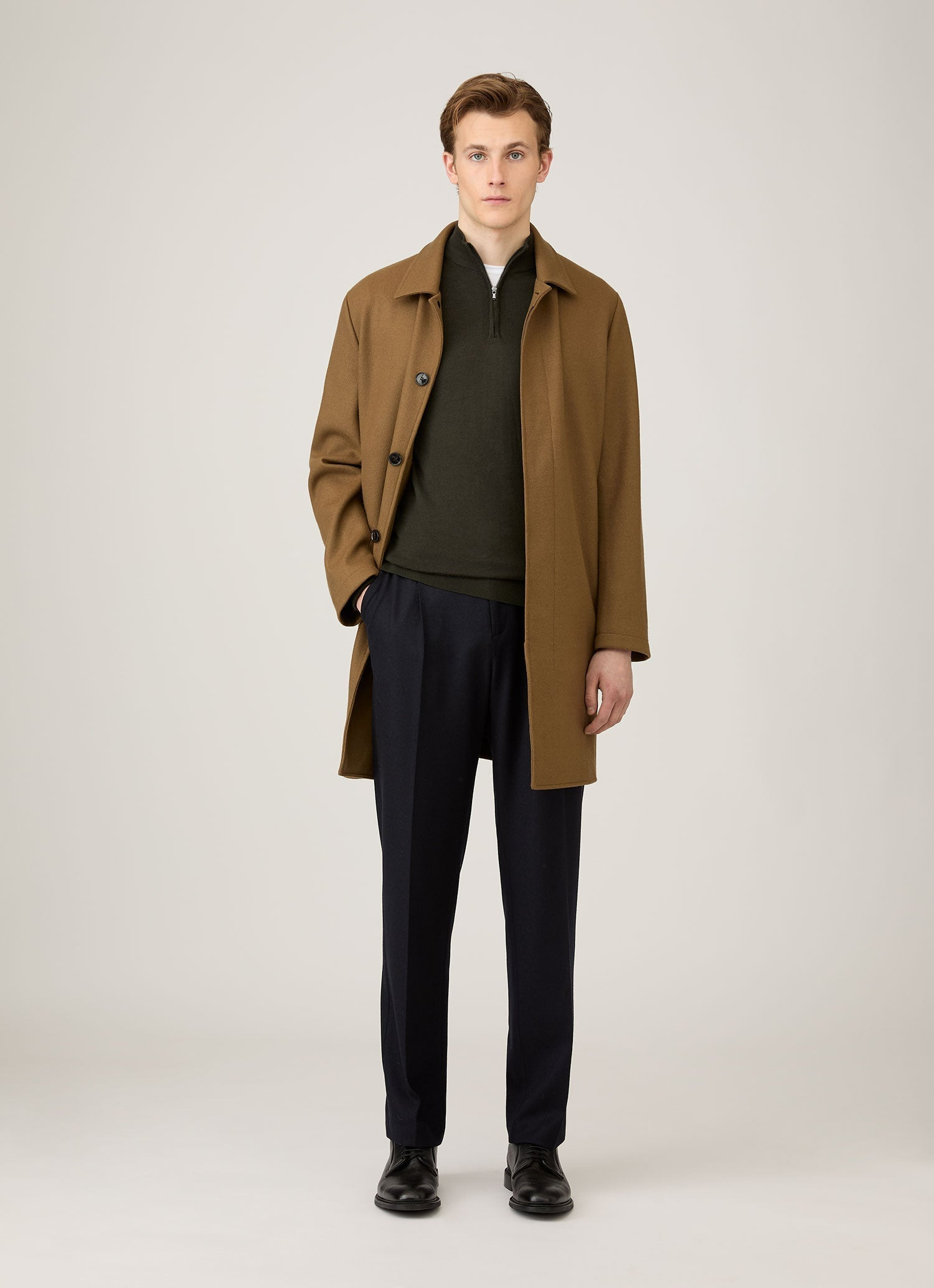 Extra‑Fine Merino Zip Neck - 3