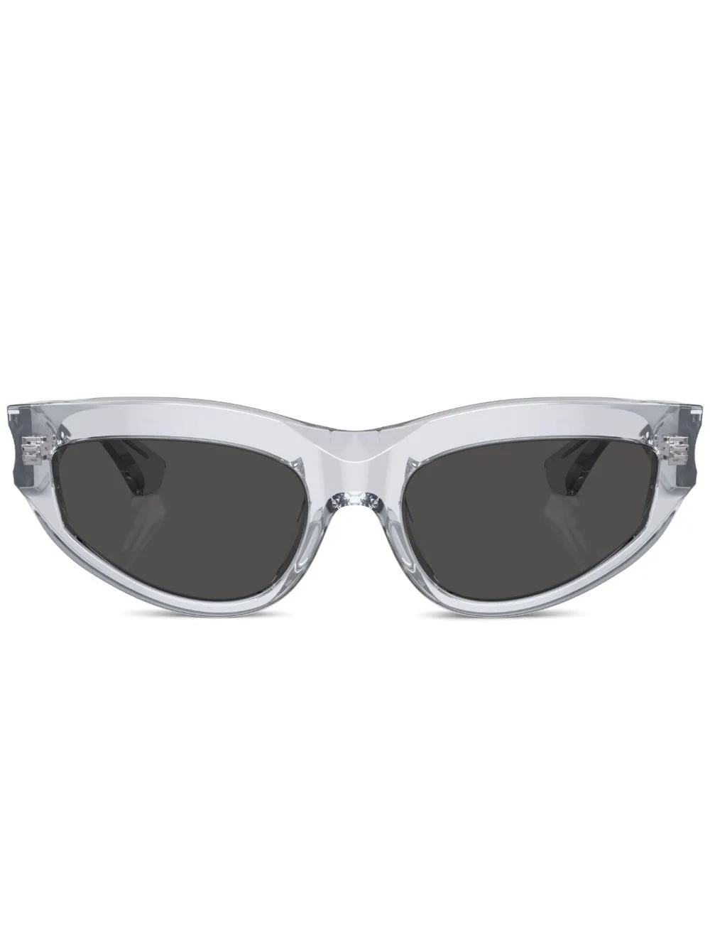 transparent cat-eye sunglasses - 1