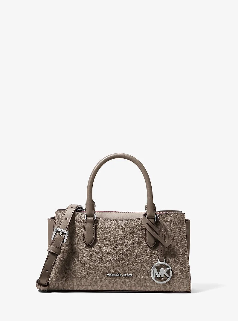Arden Small Signature Logo Messenger Bag - 1