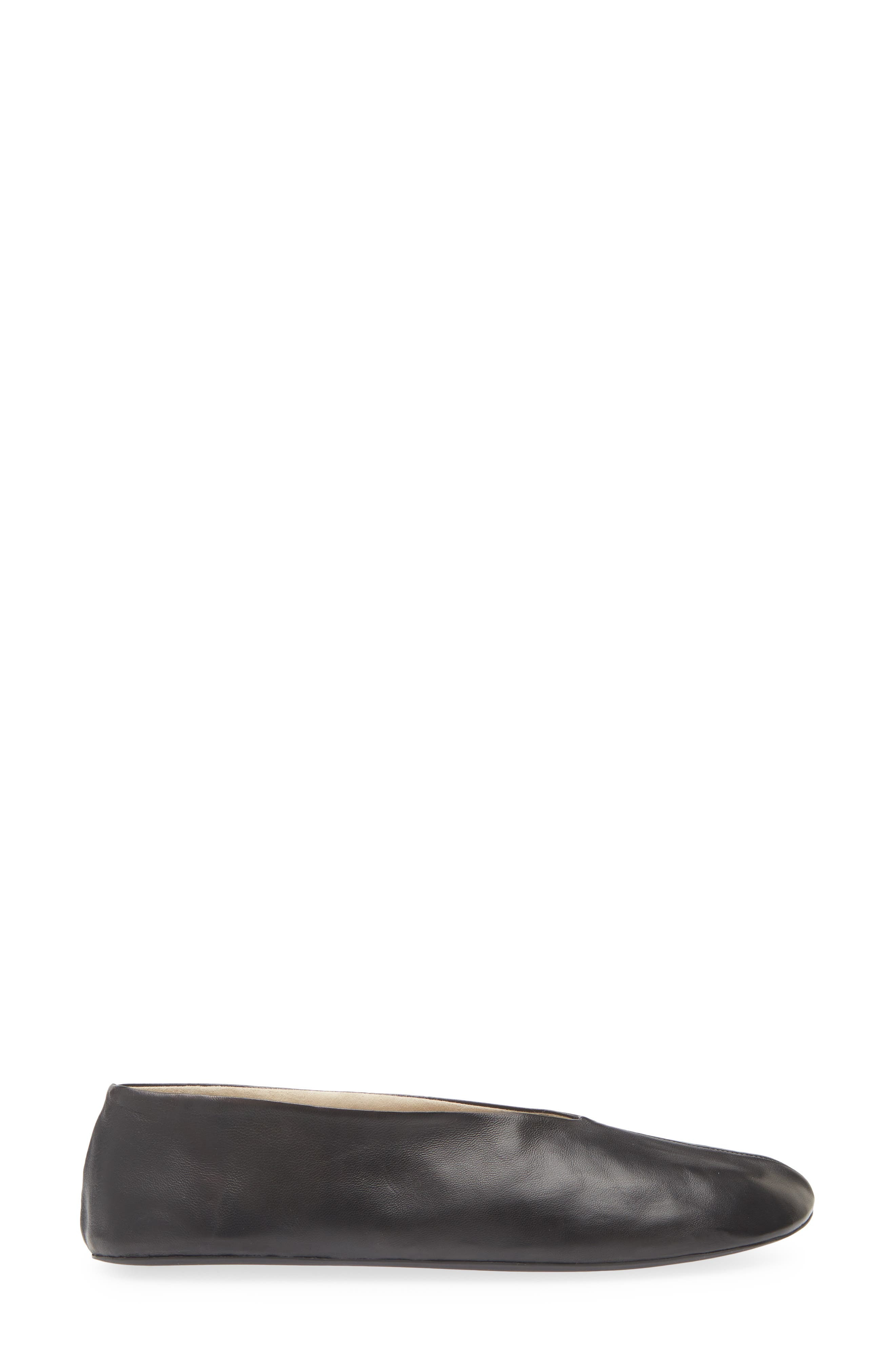 The Row Stella Ballerina Flat in Black at Nordstrom - 3