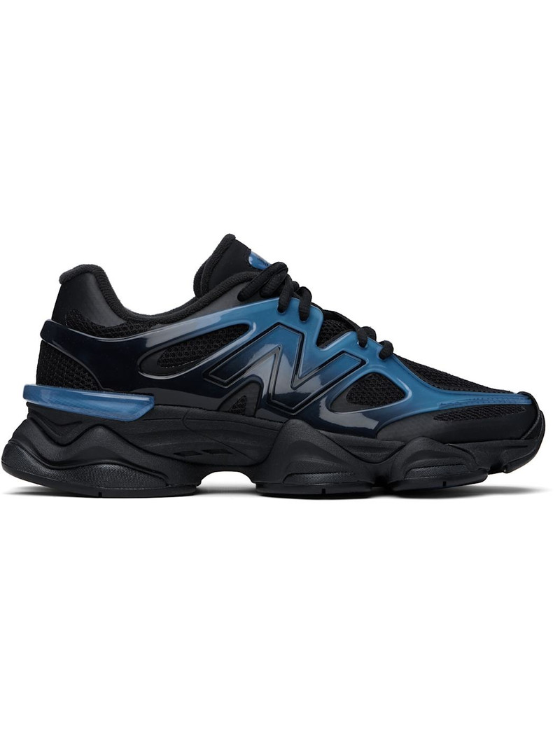 Black & Navy 9060 X Sneakers 1