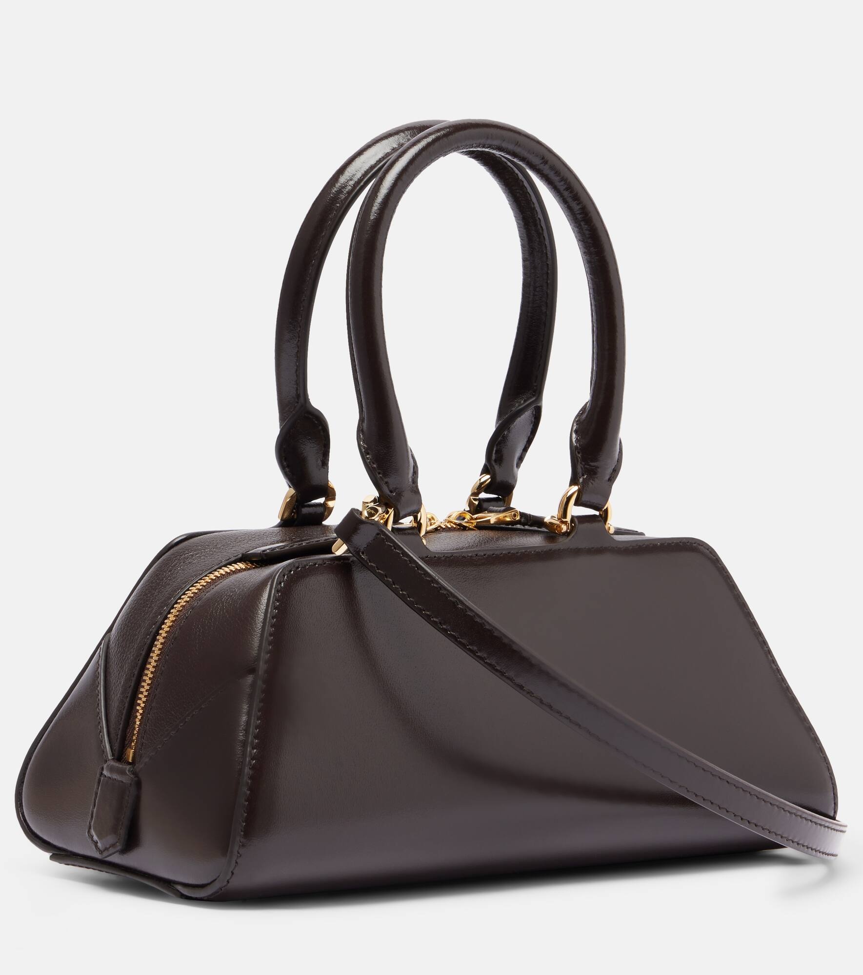 Antigona Cube Small leather tote bag - 4