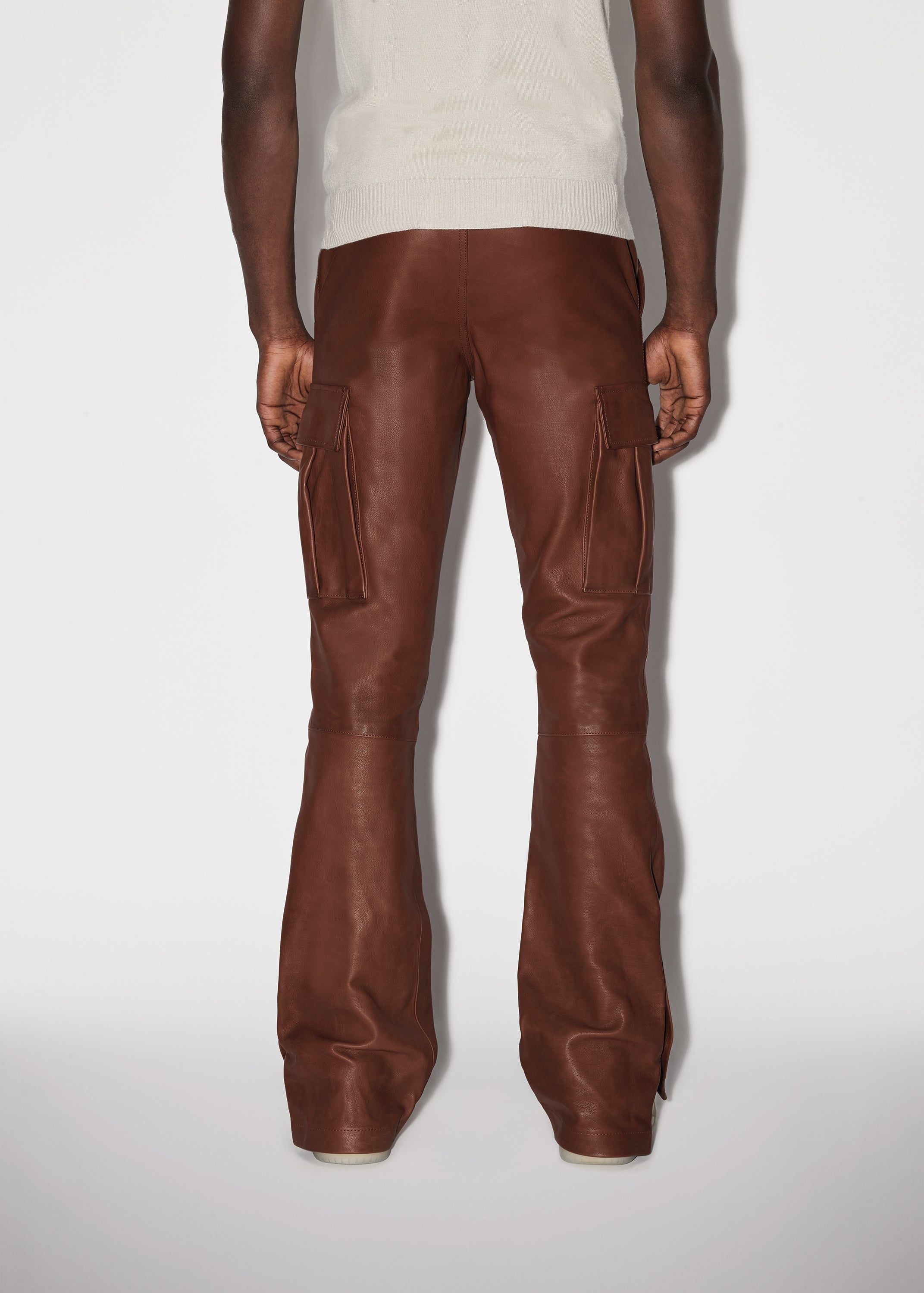 LEATHER CARGO FLARE - 4