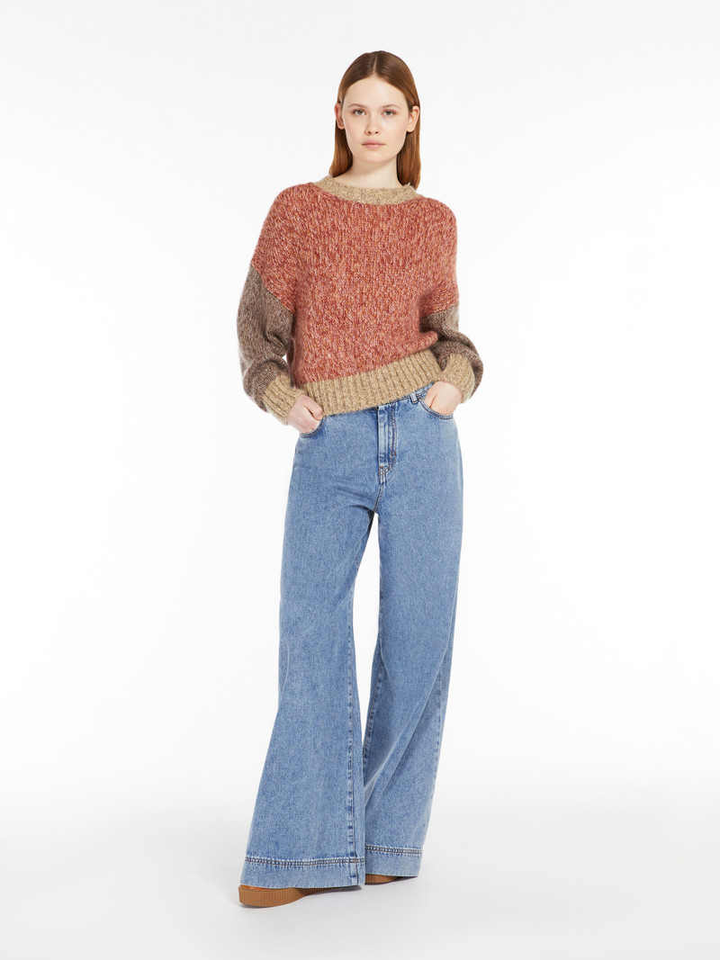 WEEKEND Max Mara DIONIGI Mohair chiné yarn sweater outlook