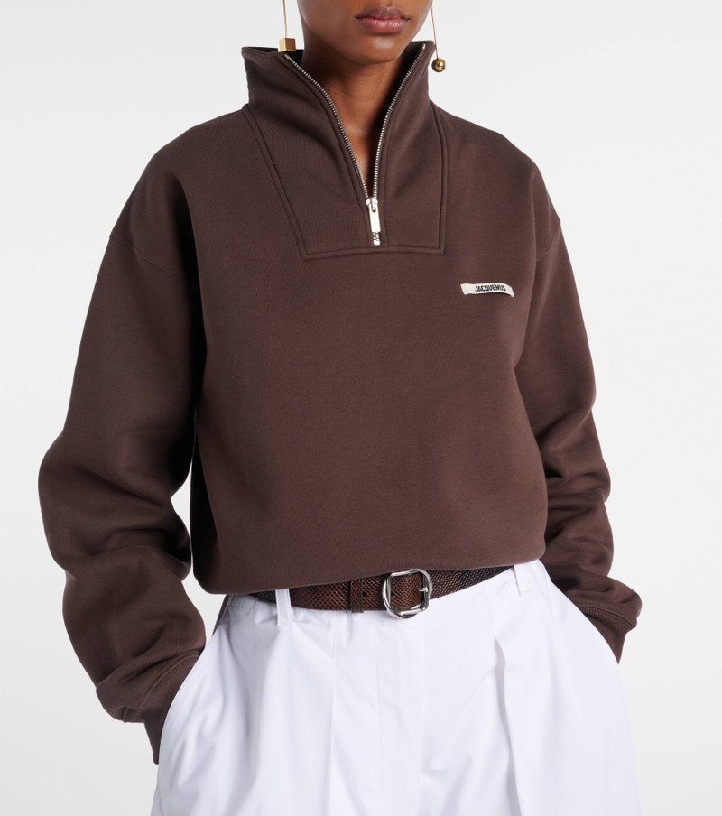 JACQUEMUS Salon snake-effect leather belt outlook