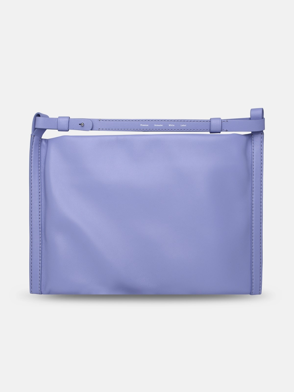 Lilac leather minetta bag - 1