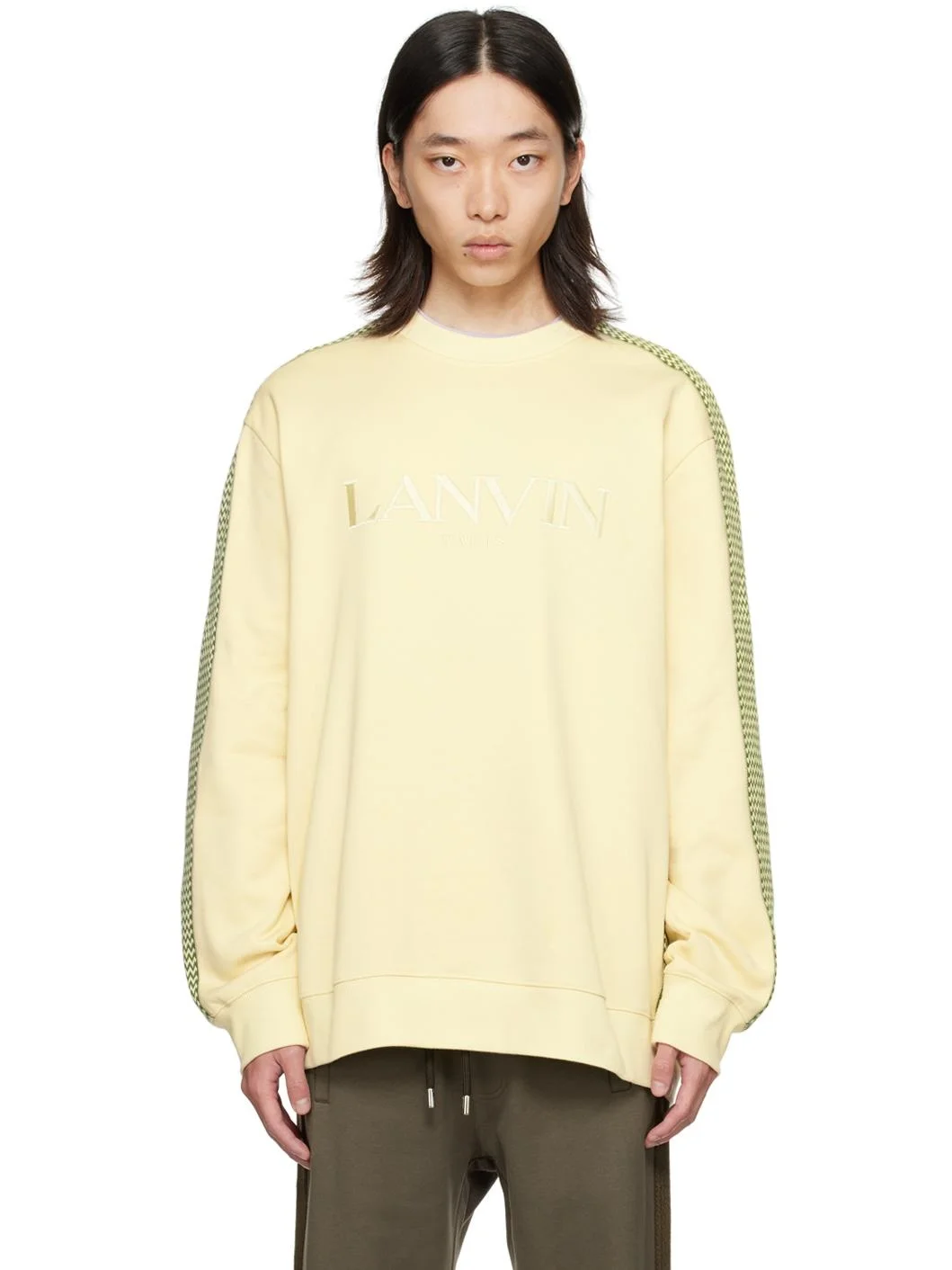 Yellow Curb Side Sweatshirt - 1
