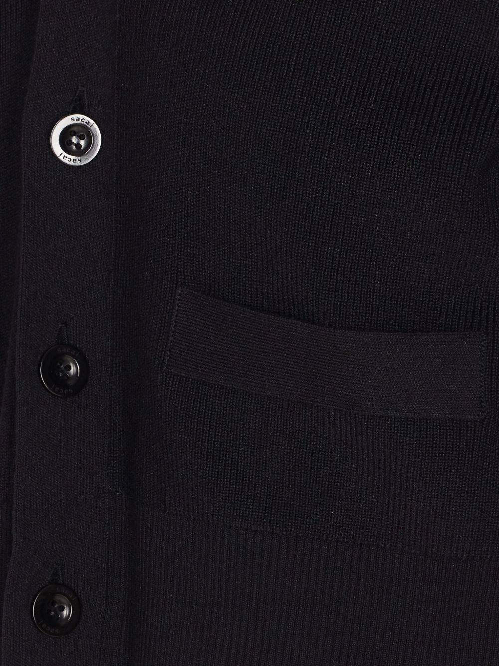 button-front knitted cardigan - 3