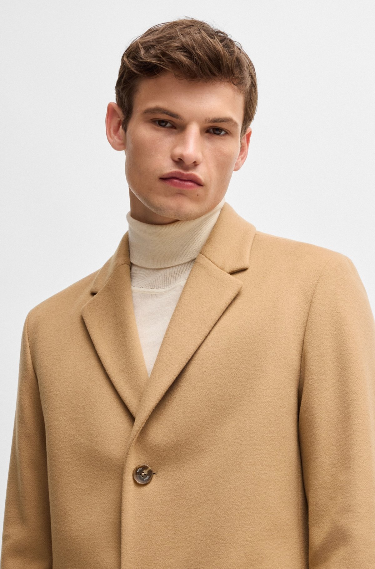 FORMAL COAT IN WOOL - 3