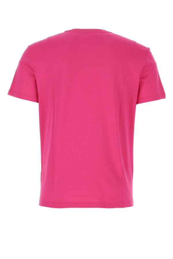 Valentino Garavani Man Pp Pink Cotton T-Shirt - 2